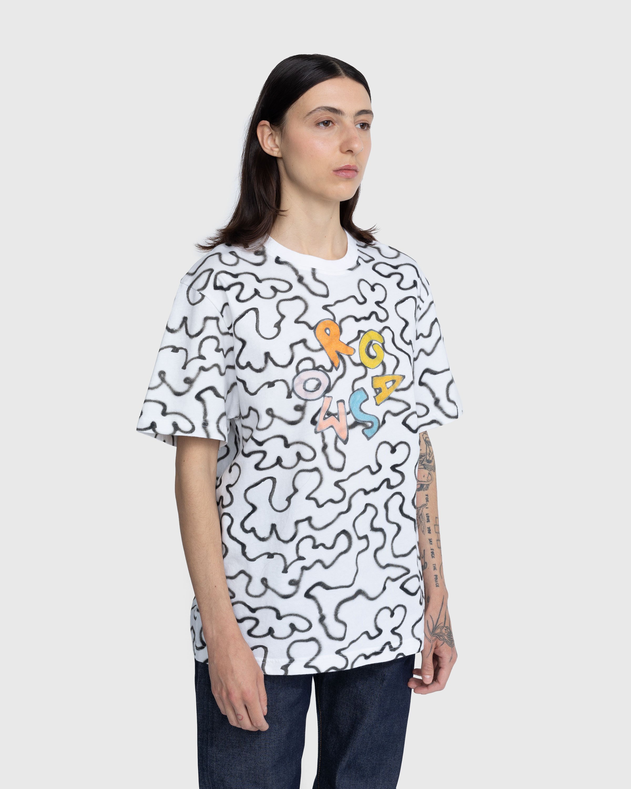 Carne Bollente x Frizbee Ceramics - Orgasm Twister T-Shirt White - Clothing - Multi - Image 4