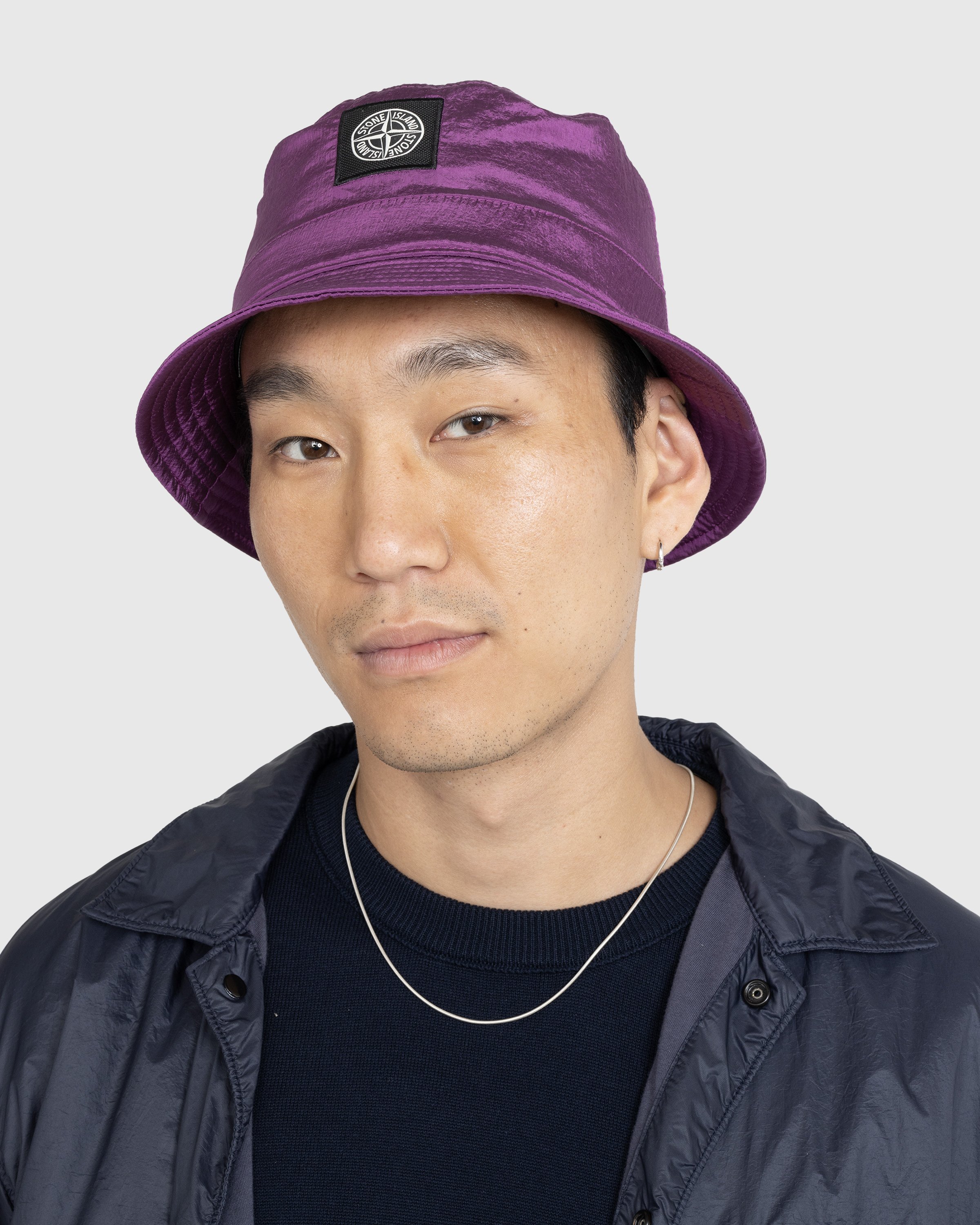 Stone Island - Cappello Pink 781599376 - Accessories - Pink - Image 3
