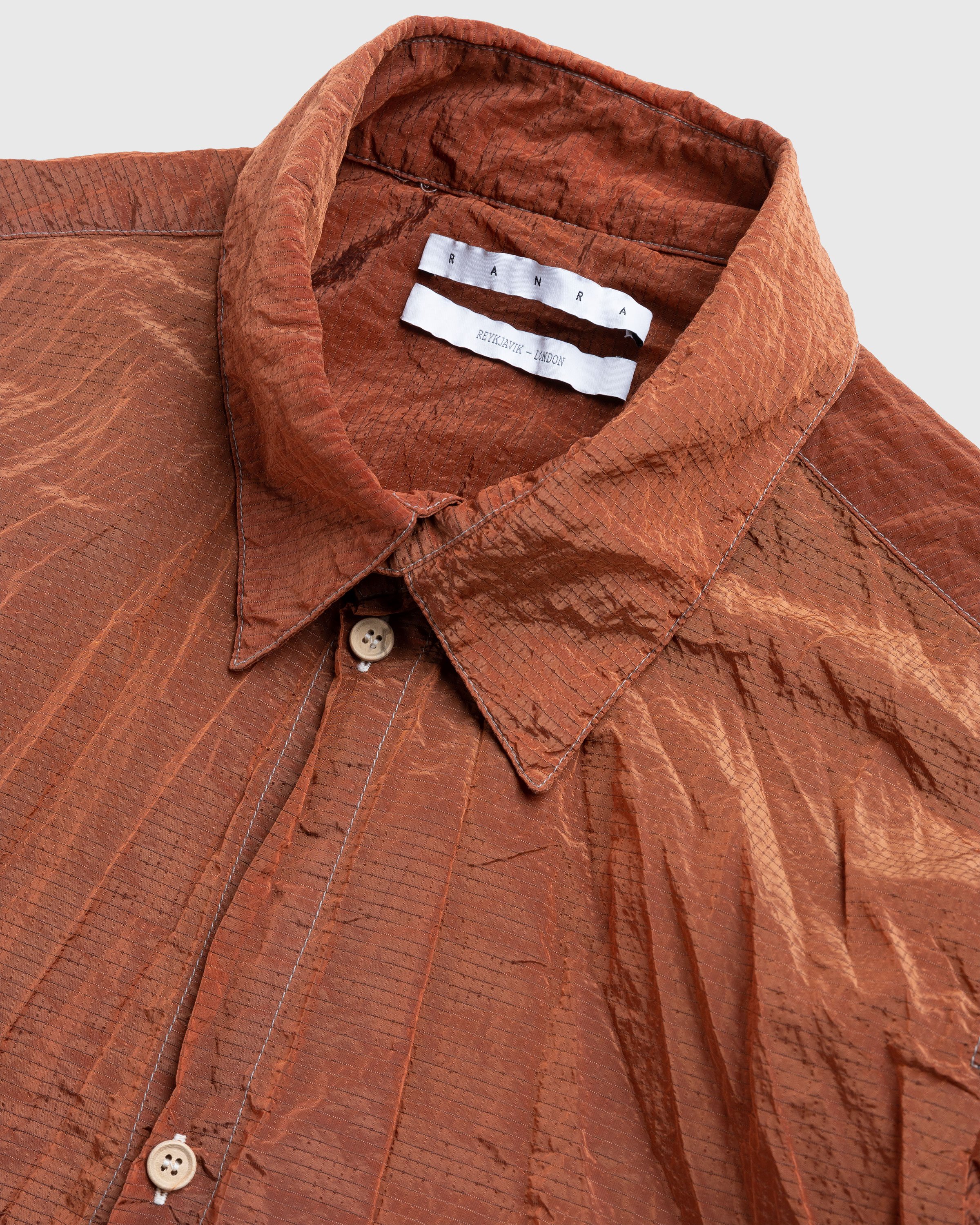 RANRA - Jor Shirt Jacket Pureed Plum - Clothing - Red - Image 5