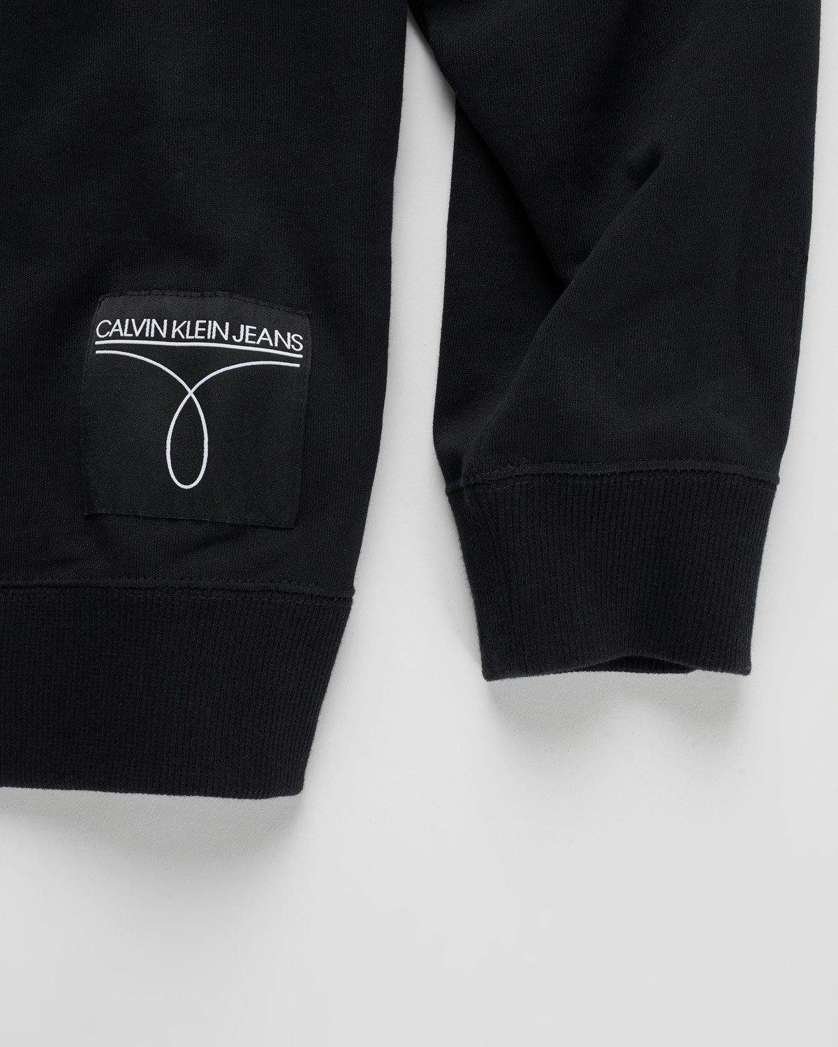 Calvin Klein x Highsnobiety - CK50 Women's cropped Hoody - Clothing - Black - Image 4