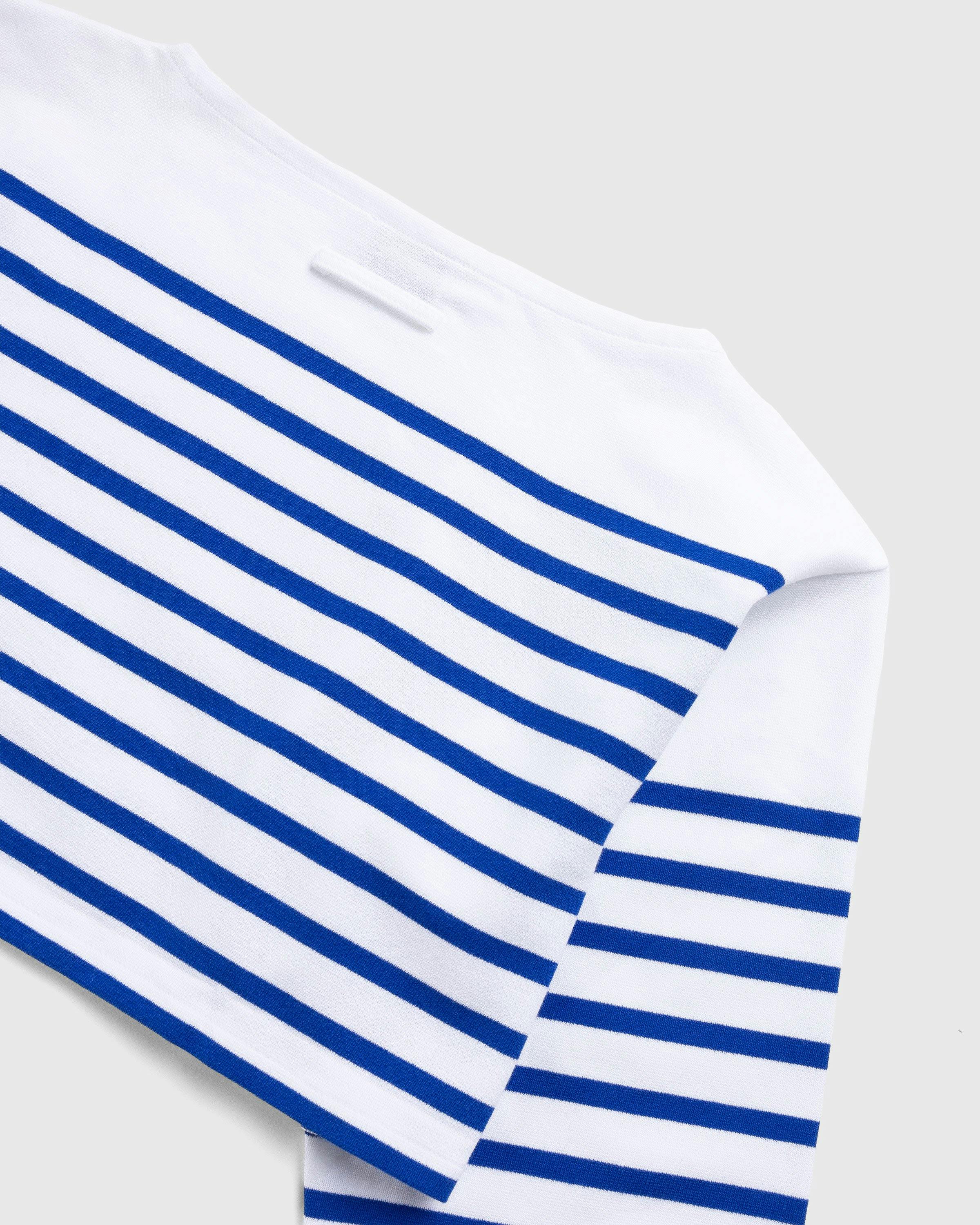 Jean Paul Gaultier x Highsnobiety - La Marinière Crop Top - Clothing - Blue - Image 6