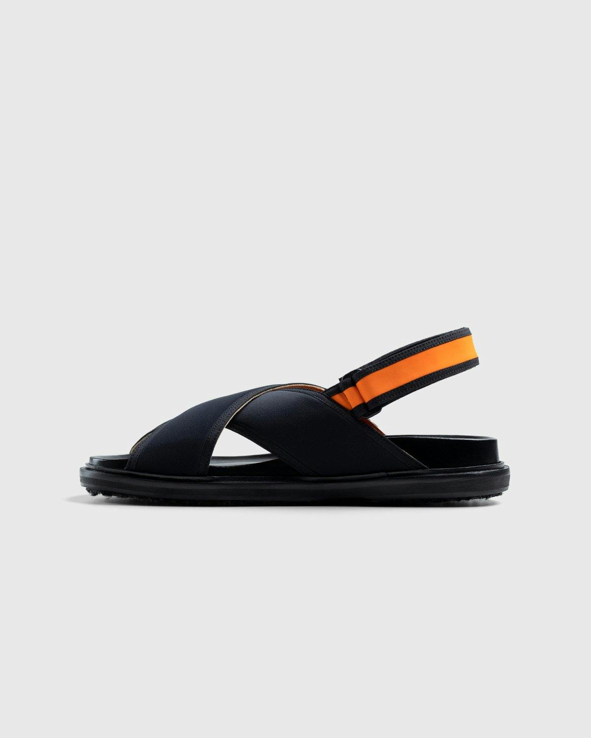 Marni - Fussbett Sandals Navy - Footwear - Blue - Image 2