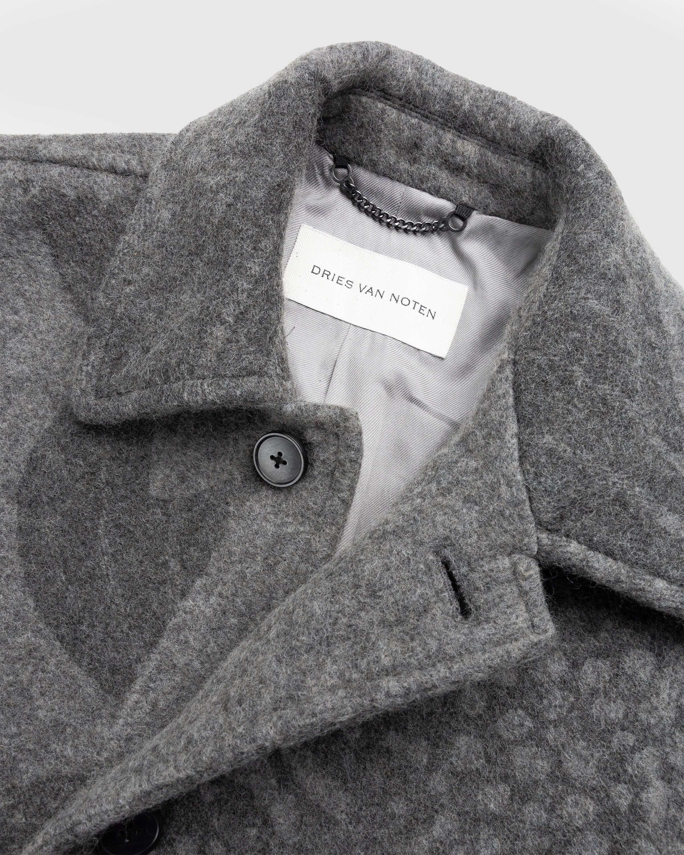 Dries van Noten - Rankle Coat Grey - Clothing - Grey - Image 5