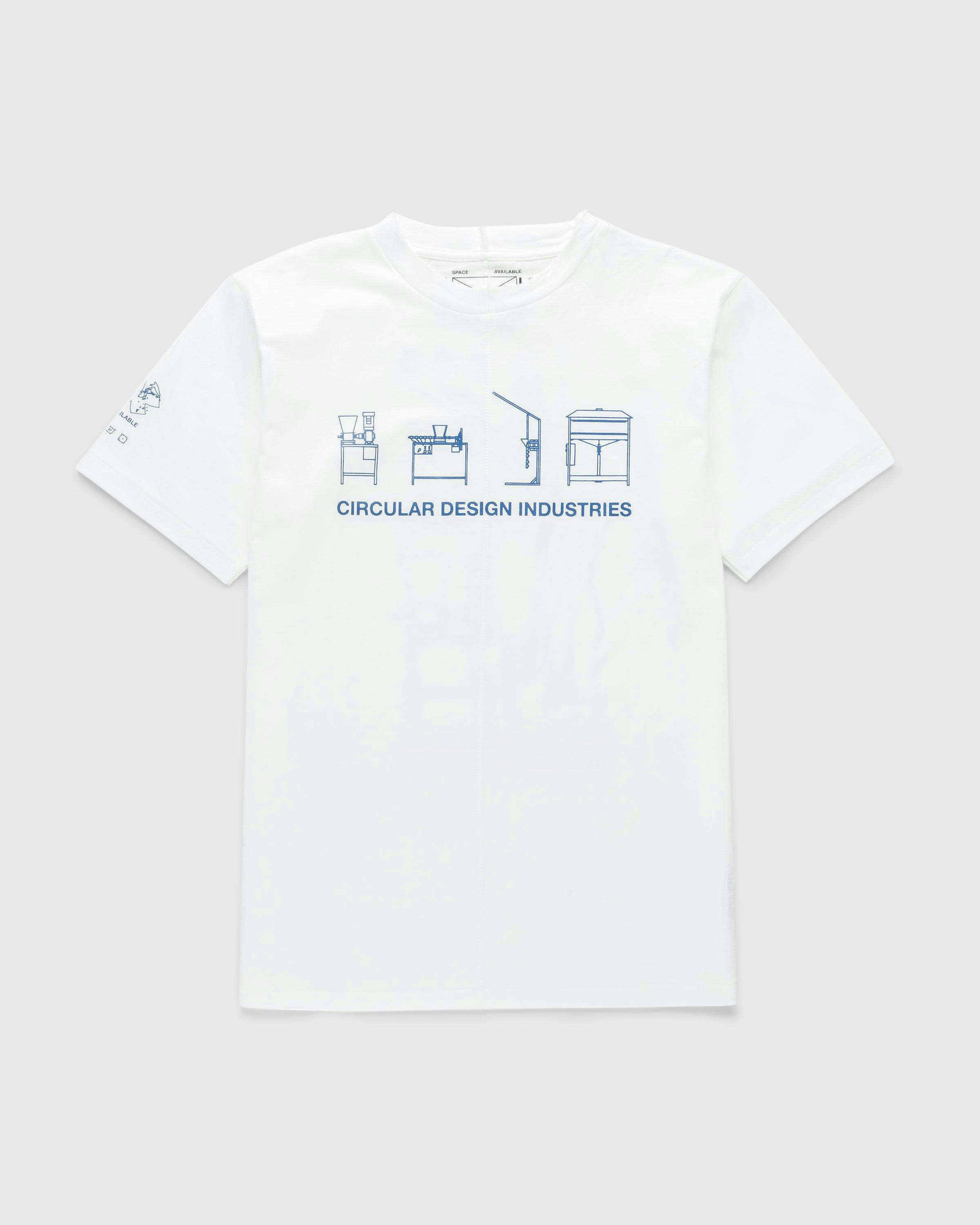 Space Available Studio - Circular Industries T-Shirt White - Clothing - White - Image 2