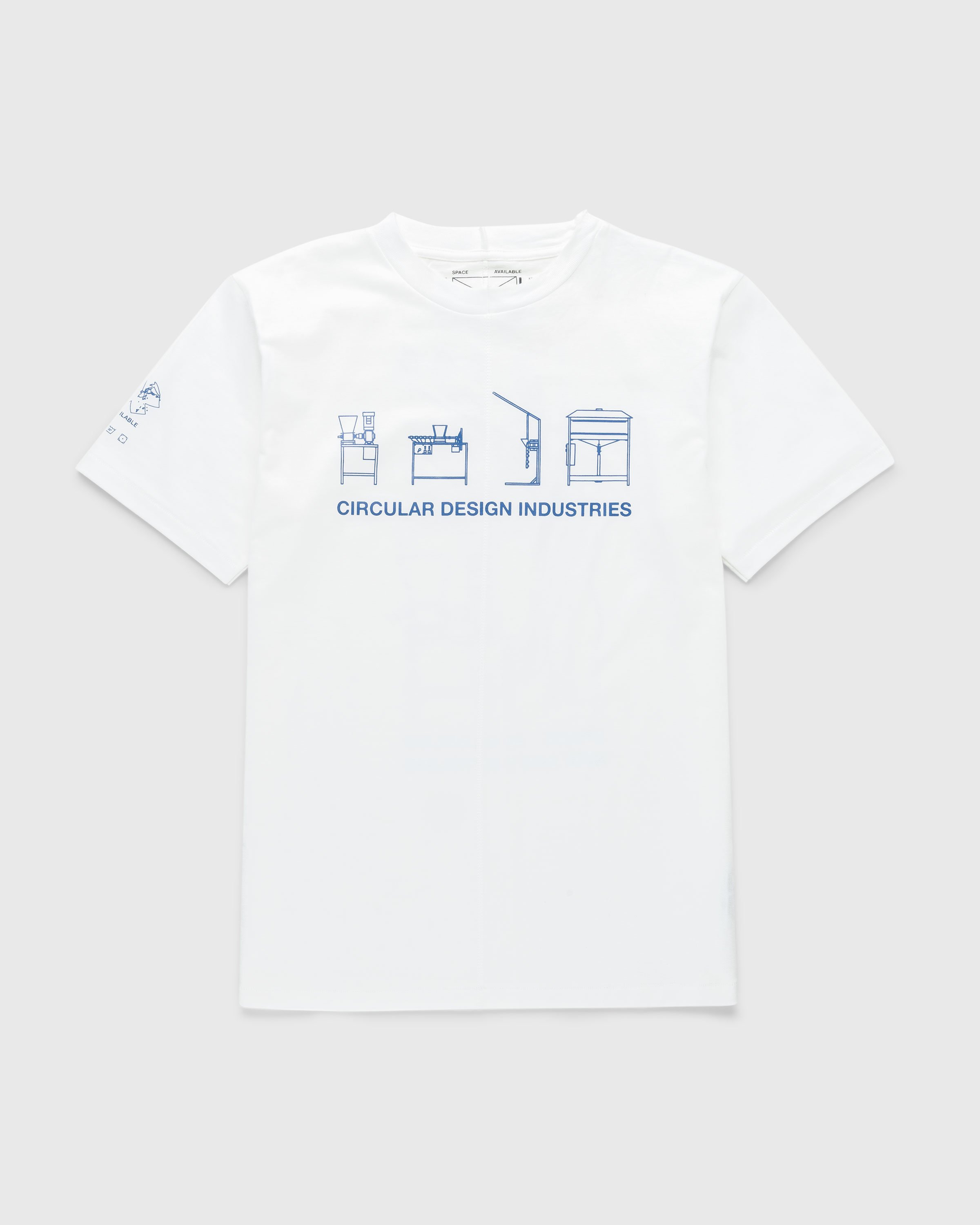 Space Available Studio - Circular Industries T-Shirt White - Clothing - White - Image 2