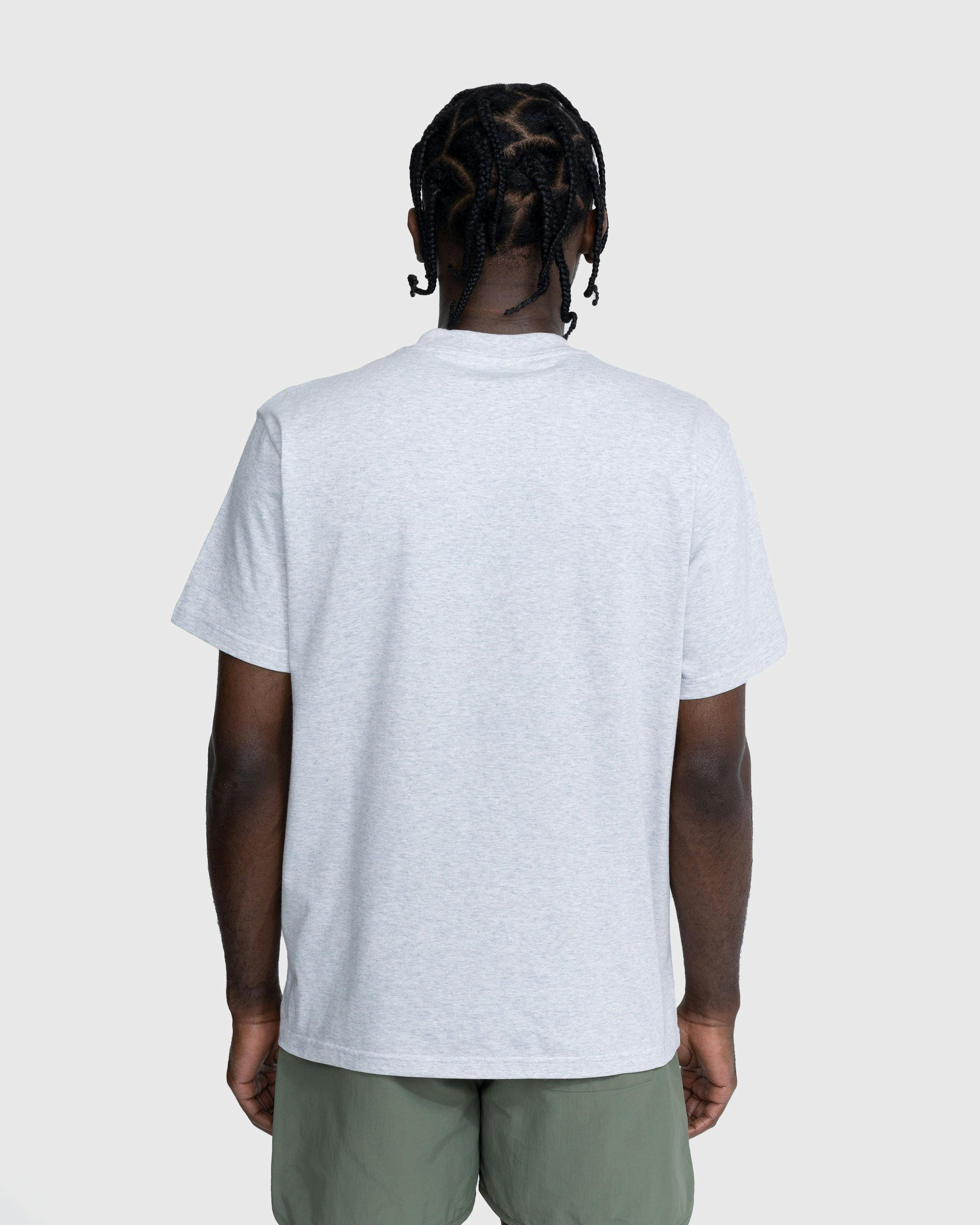 Carhartt WIP - Stomping Grounds T-Shirt Ash Heather/Dollar Green - Clothing - Black - Image 3