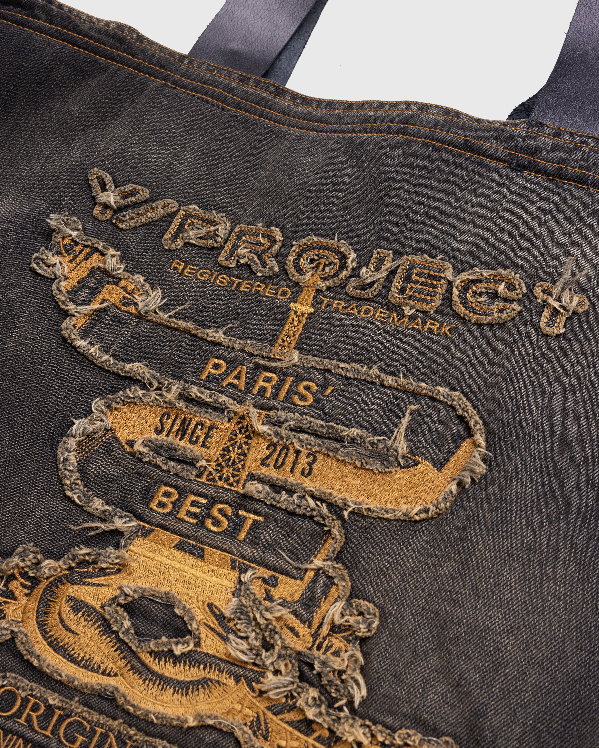 Y/Project - Paris' Best Tote Bag Vintage Black - Accessories - Black - Image 4