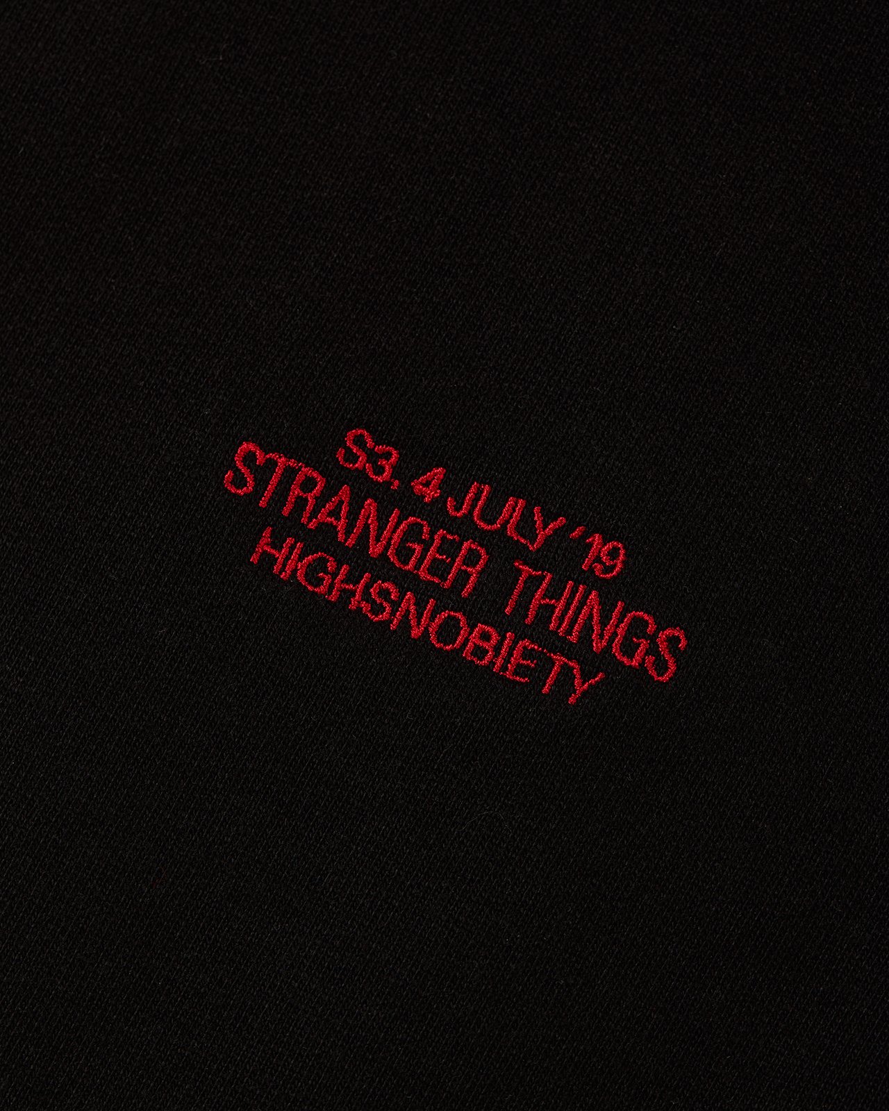 Highsnobiety - Stranger Things City of Hawkins Sweater Black - Clothing - Black - Image 4