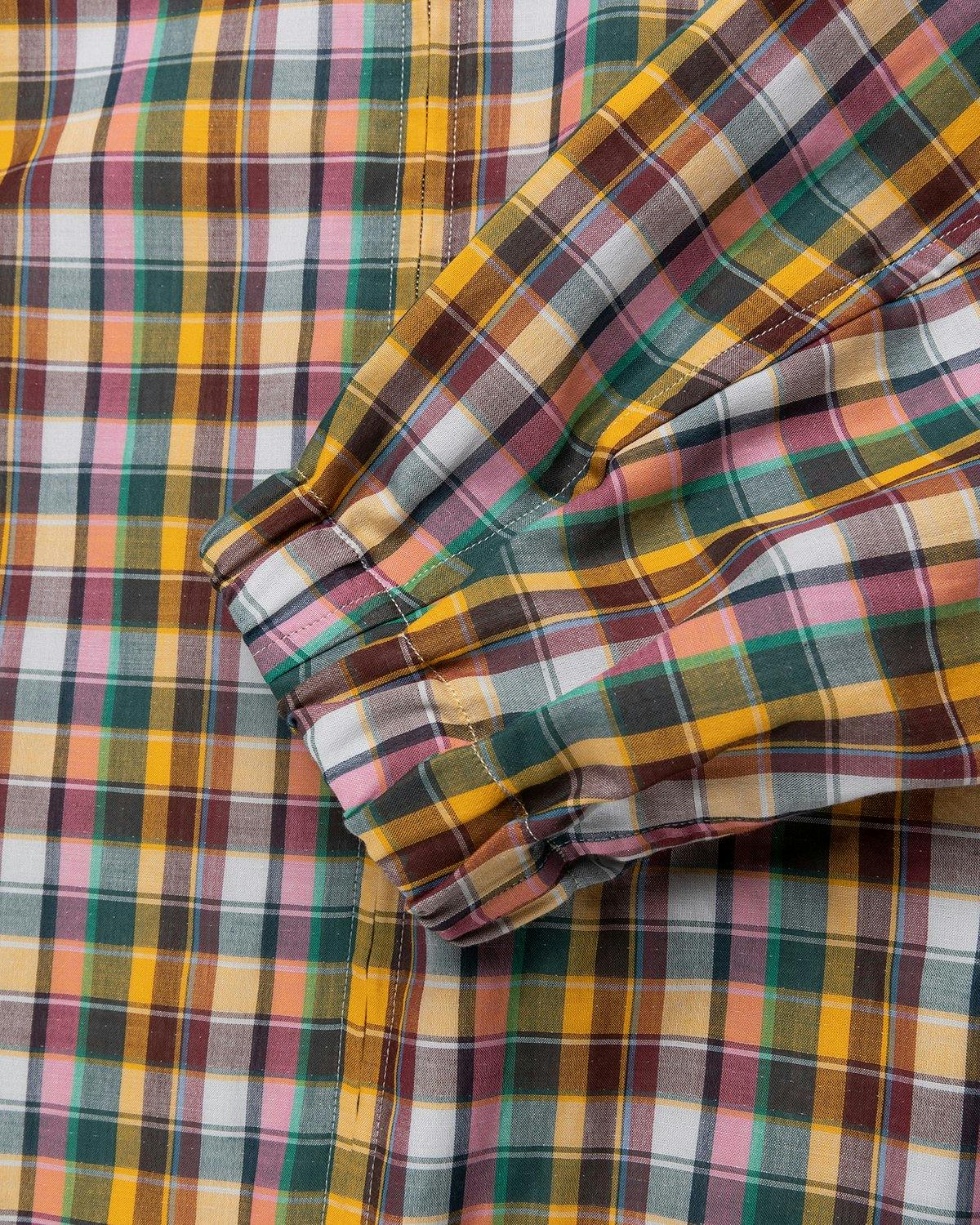 Auralee - Cotton Woven Blouson Mix Madras Check - Clothing - Multi - Image 6