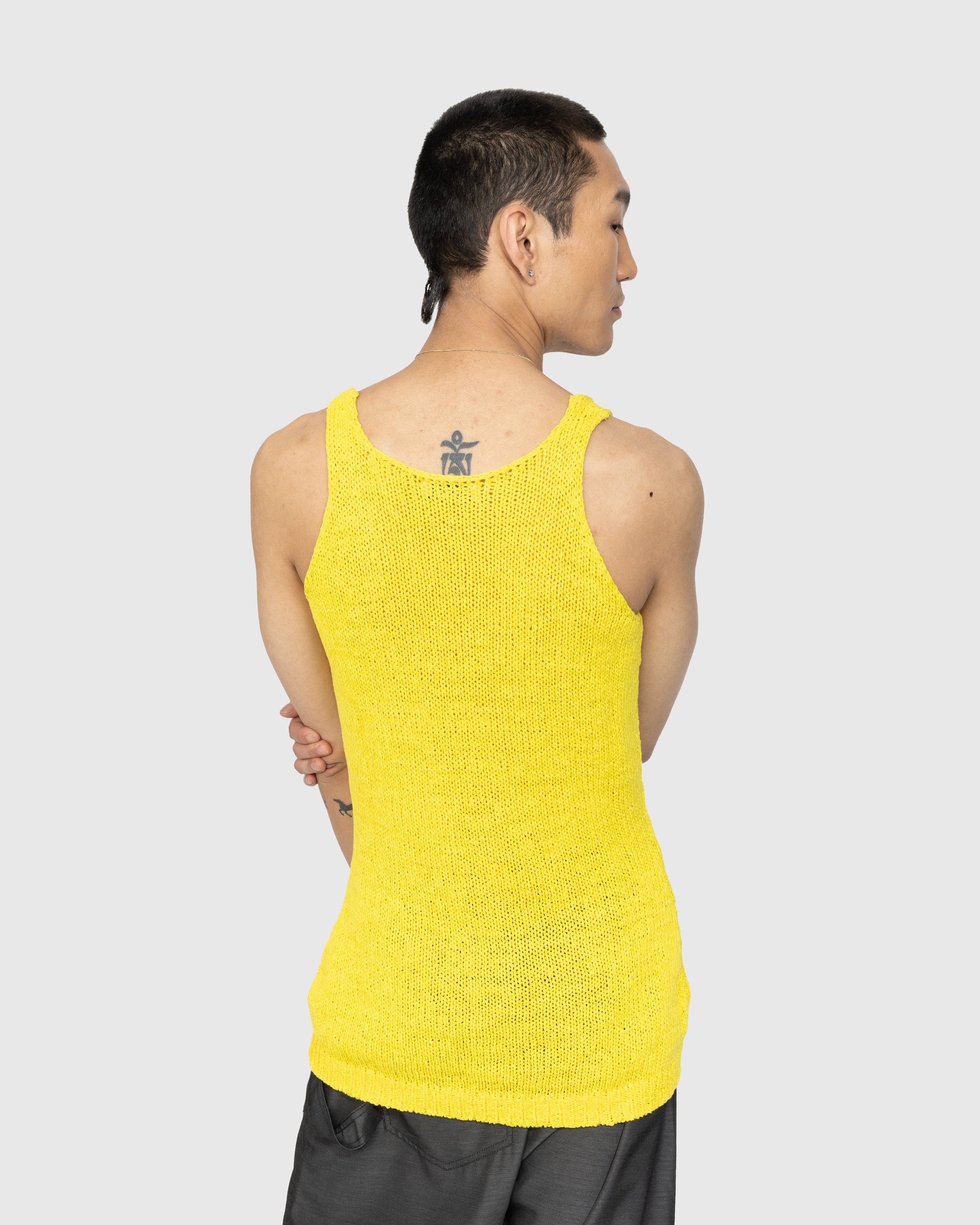 J.W. Anderson - Apple Tank Top Yellow - Clothing - Yellow - Image 3
