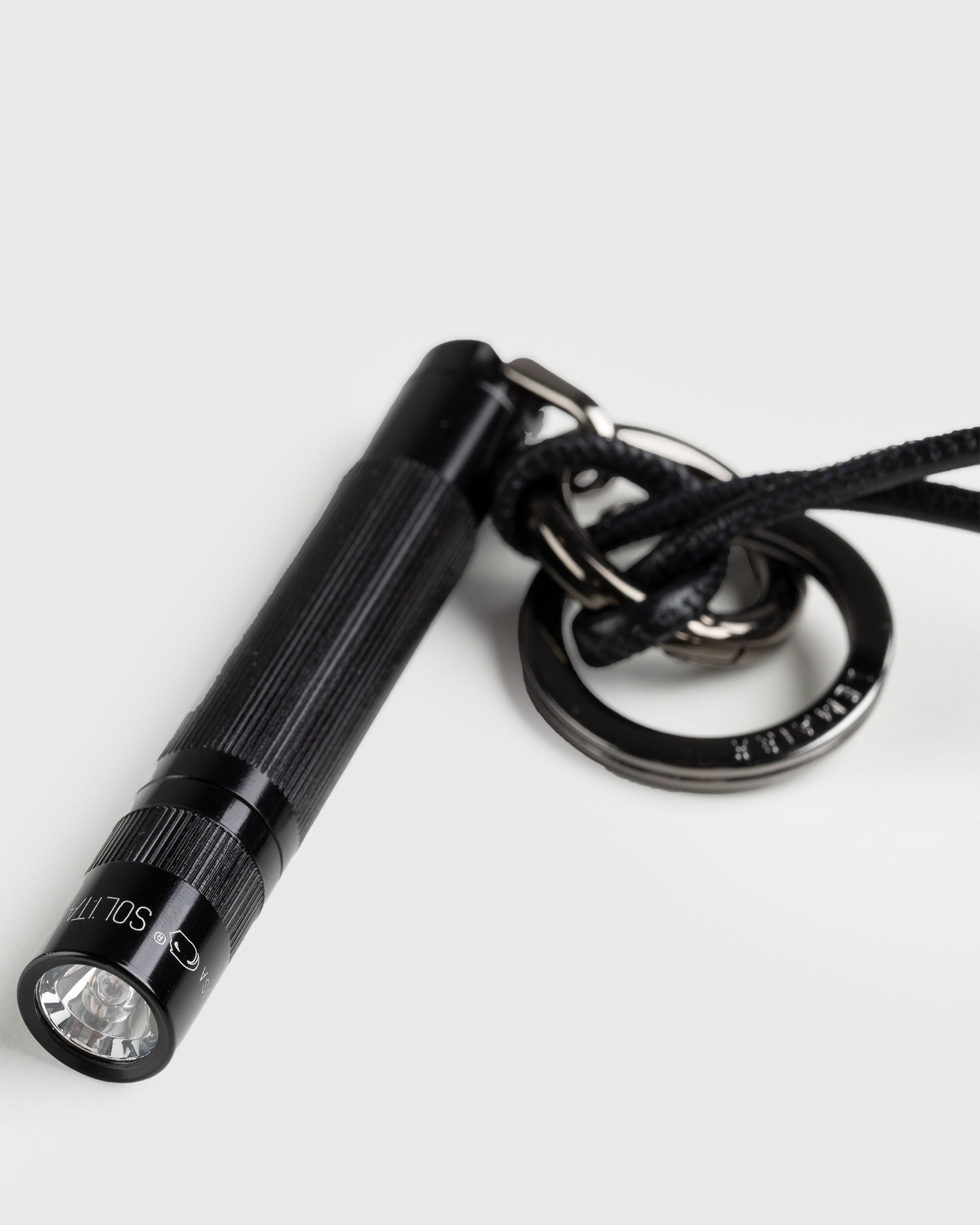Lemaire - Maglite Leather Necklace Black - Accessories - Black - Image 4