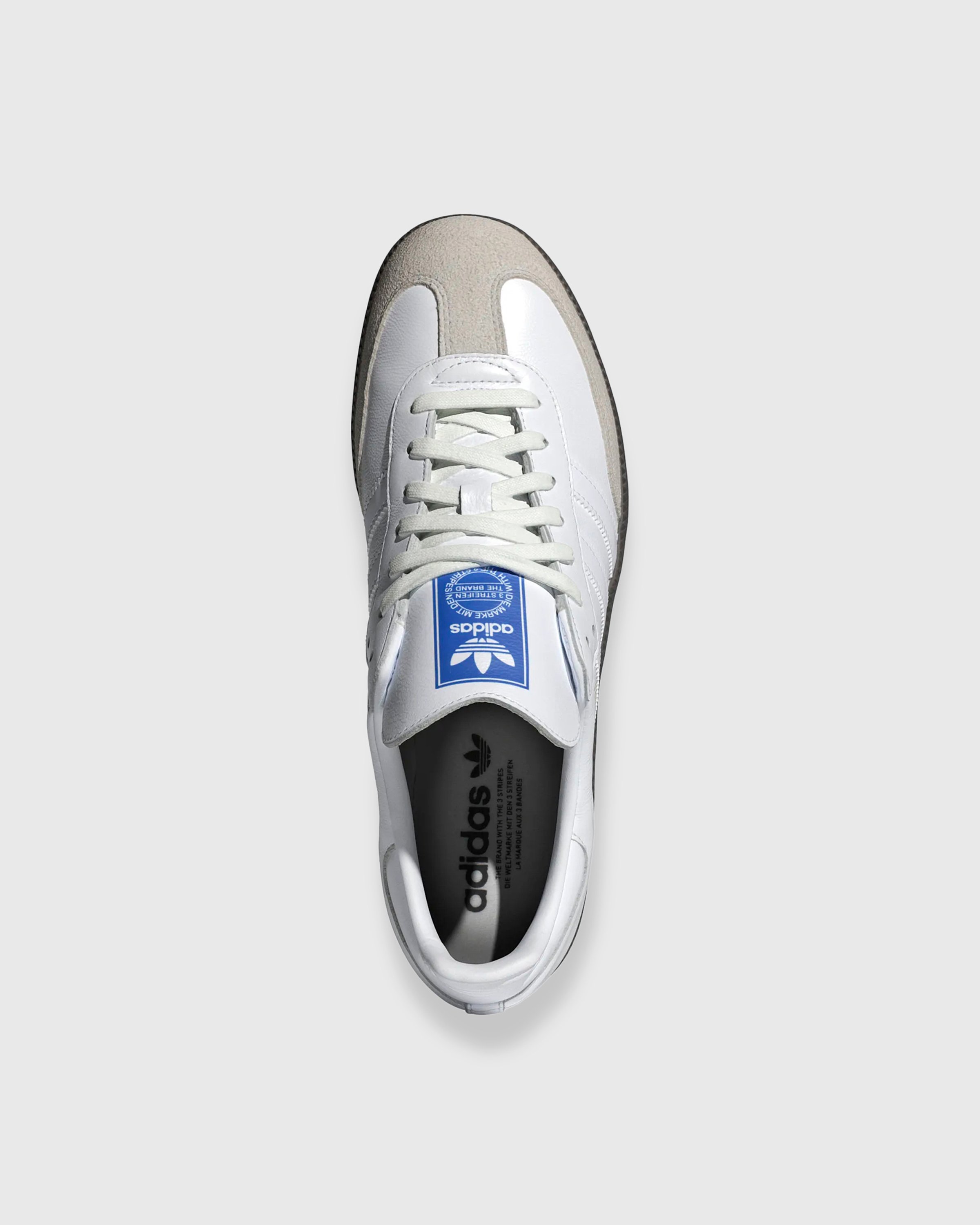 Adidas - SAMBA OG            FTWWHT/FTWWHT/GUM5 - Footwear - White - Image 5
