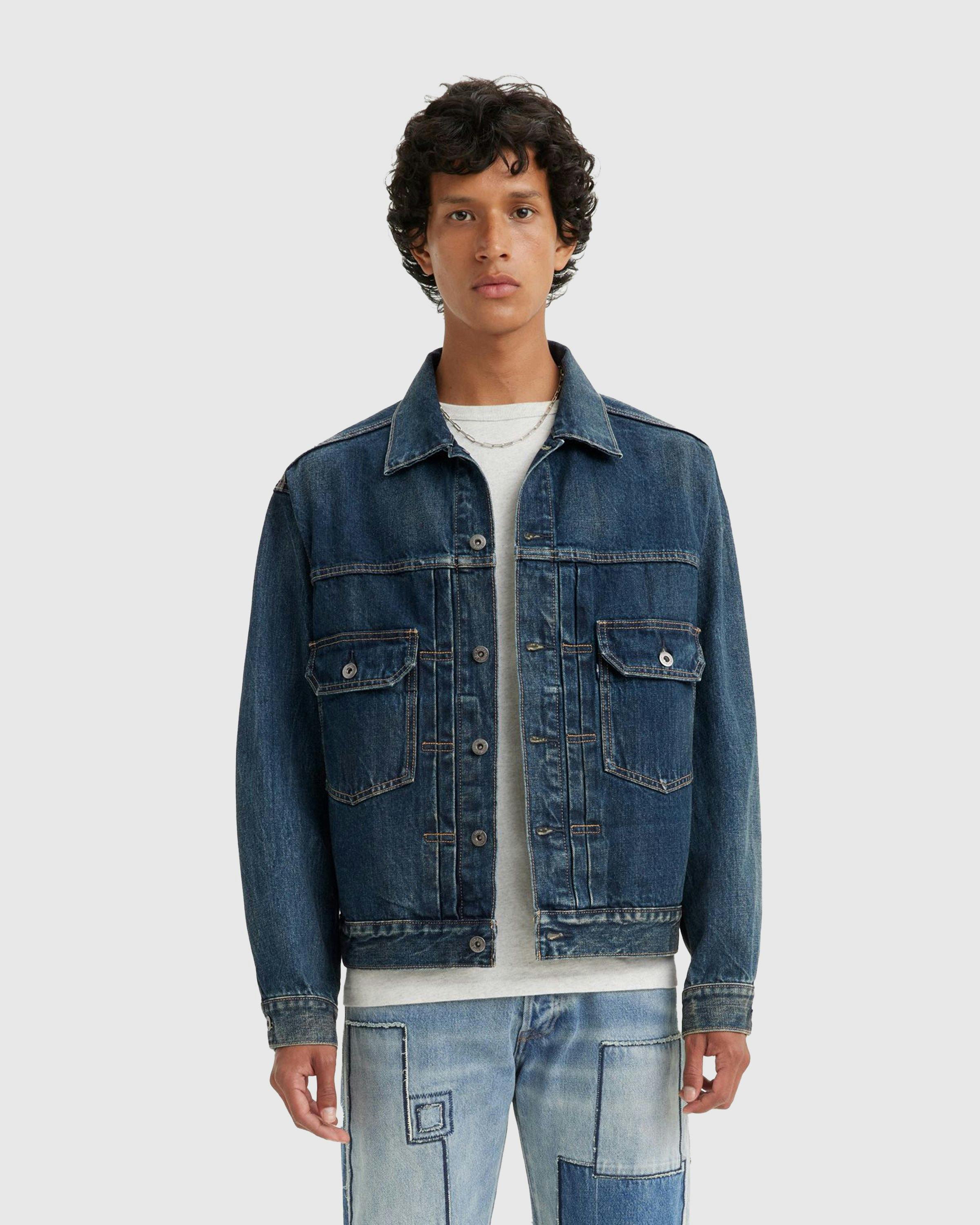 Levi's - LMC Oversized Type II Trucker Jacket Dark Indigo - Clothing - Blue - Image 2