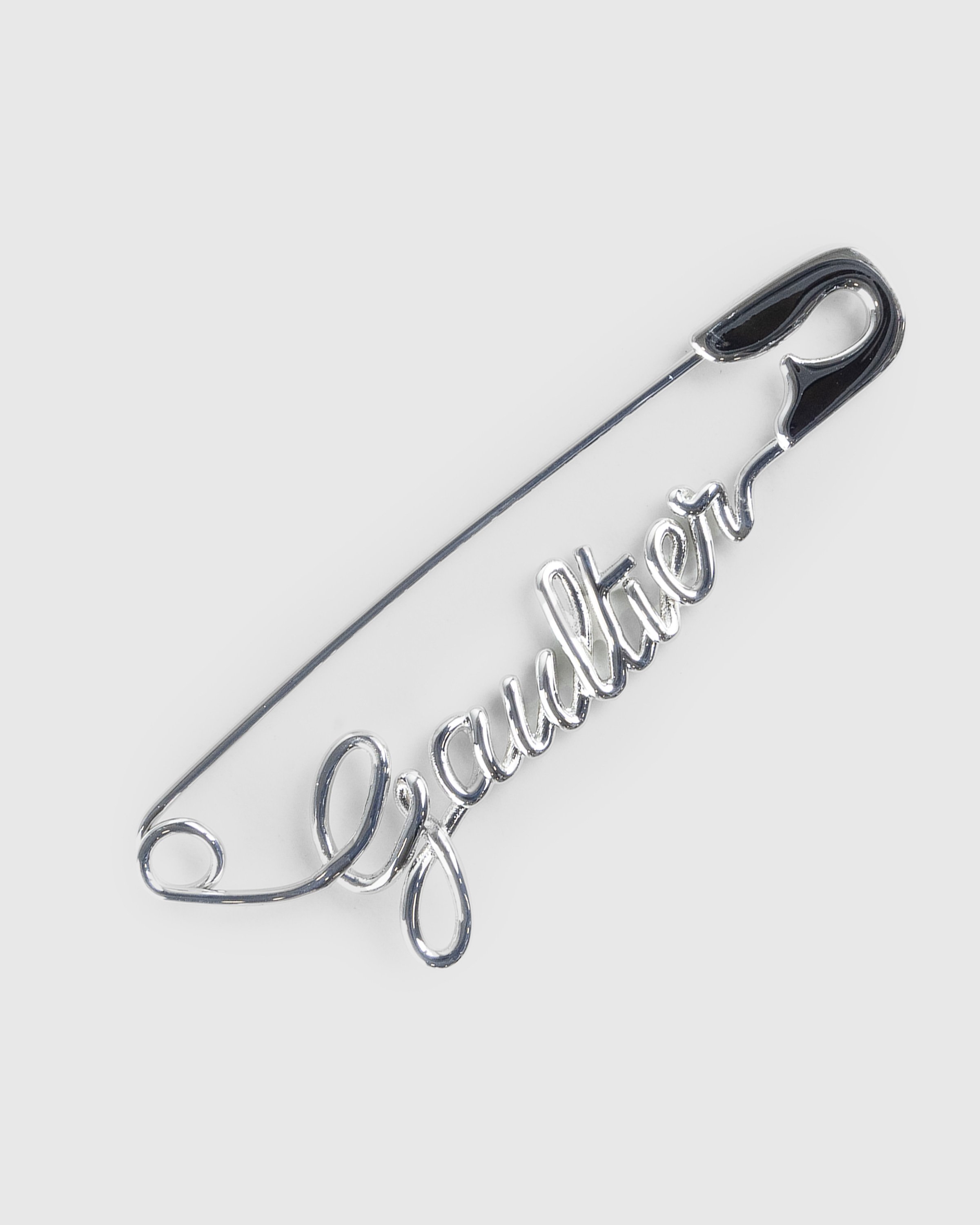 Jean Paul Gaultier - Safety Pin Gaultier Earring Silver - Accessories - Silver - Image 2