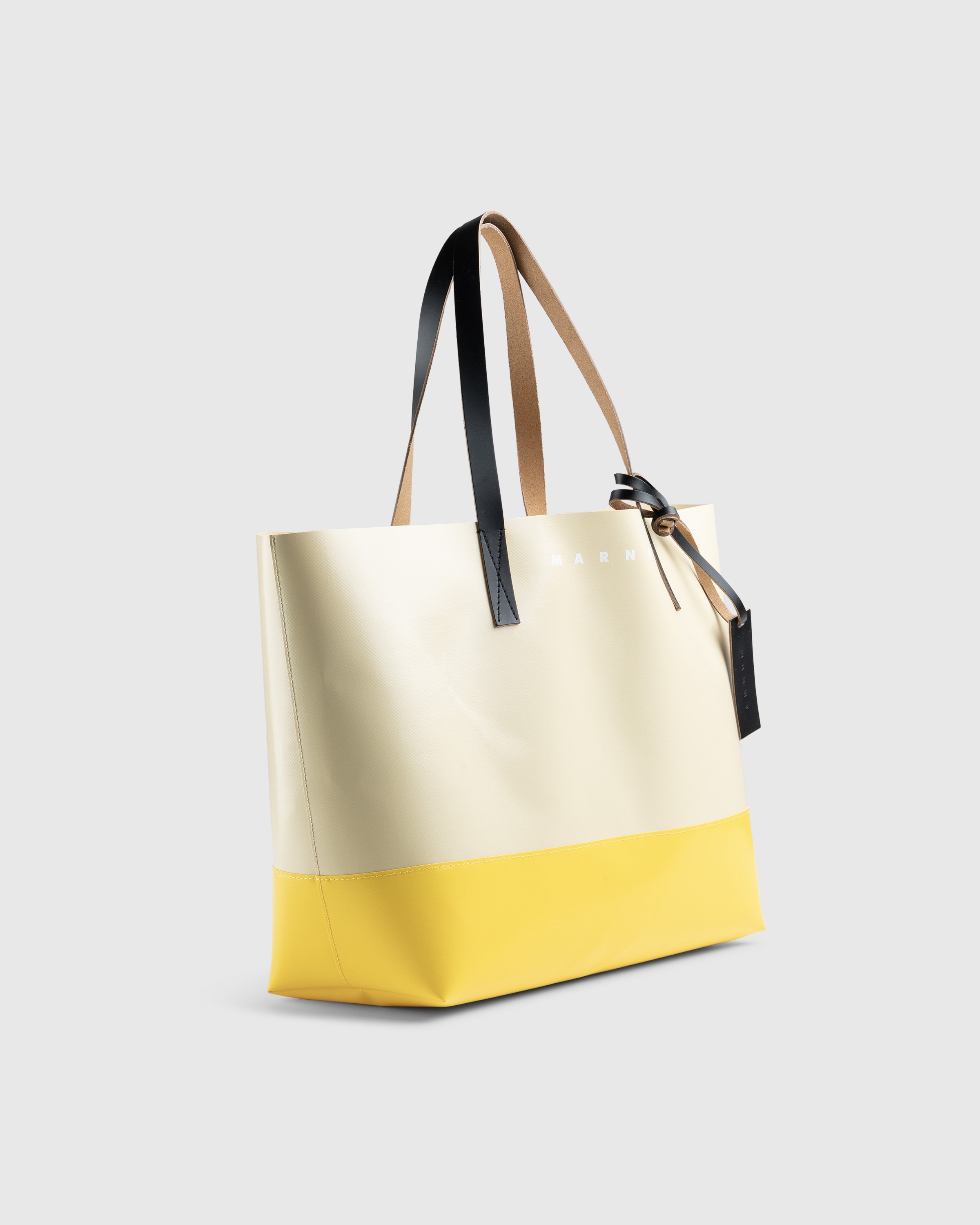 Marni - Tribeca Two-Tone Tote Bag Yellow - Accessories - Yellow - Image 3