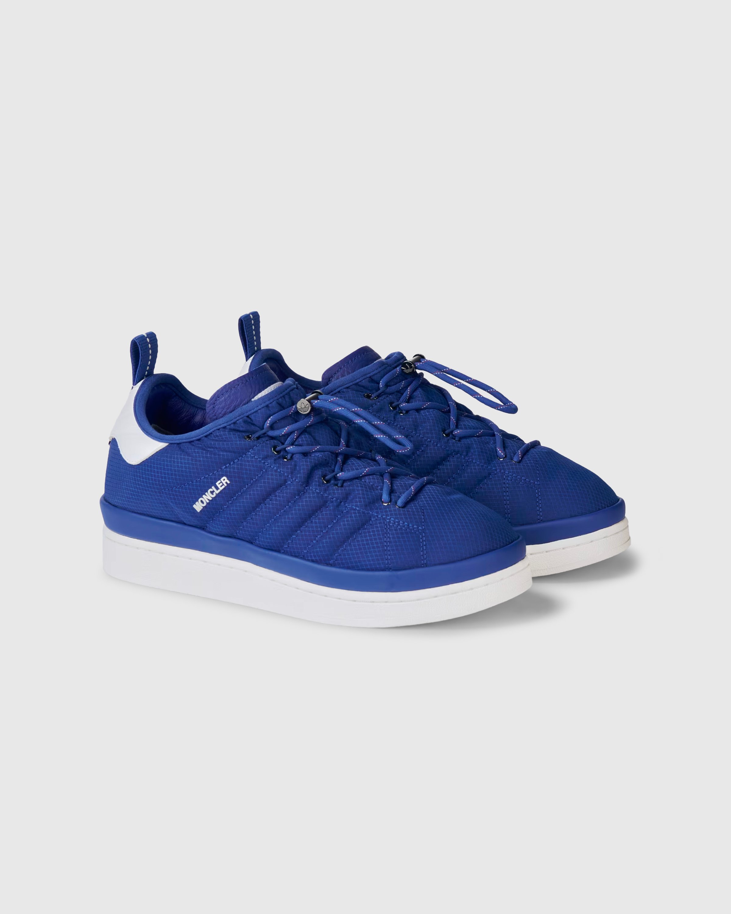 Moncler x adidas Originals - Campus Low Top Sneakers Blue - Footwear - Blue - Image 2