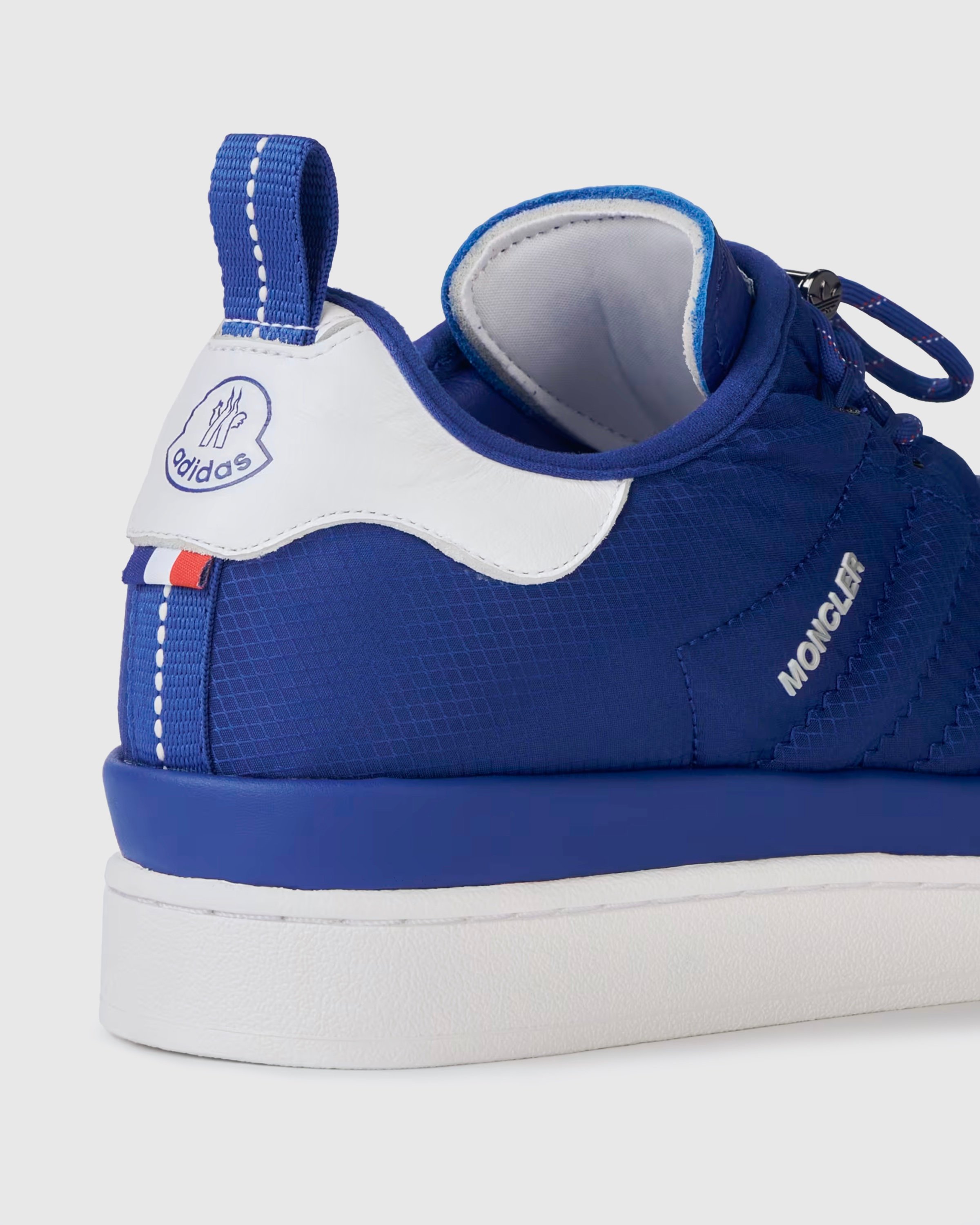 Moncler x adidas Originals - Campus Low Top Sneakers Blue - Footwear - Blue - Image 4