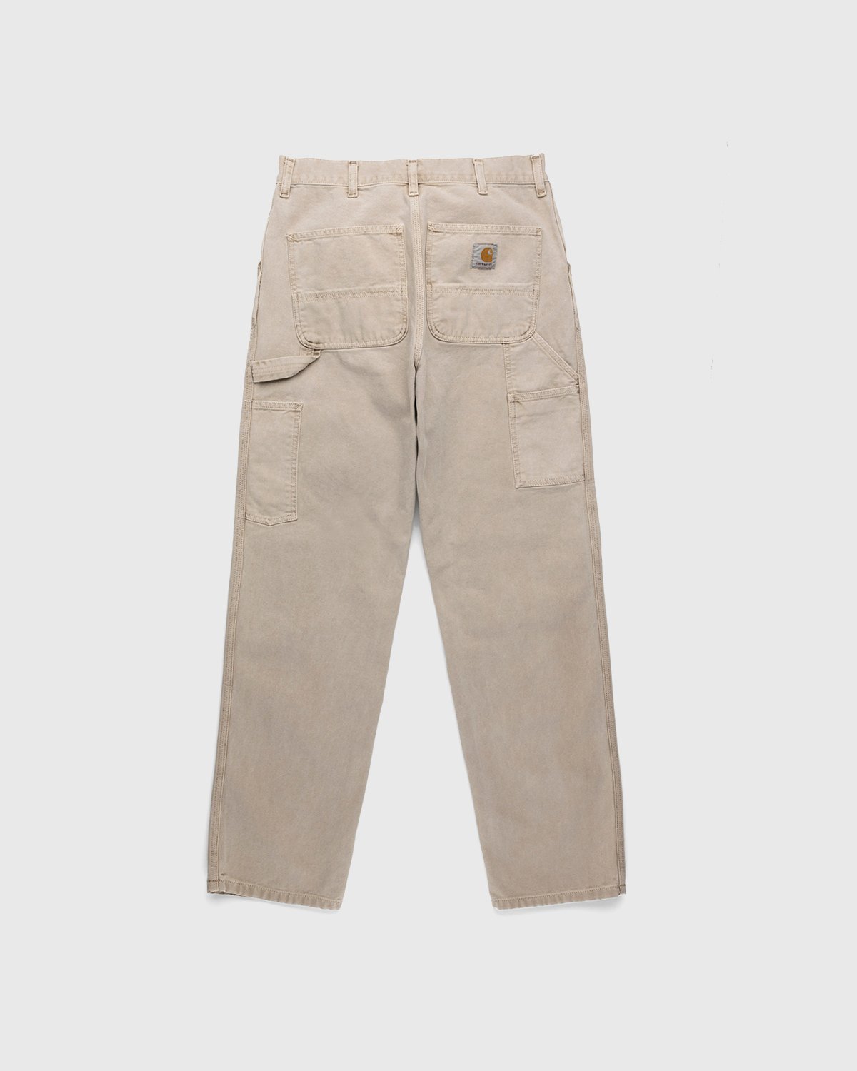Carhartt WIP - Single Knee Pant Dusty Hamilton Brown Faded - Clothing - Beige - Image 2