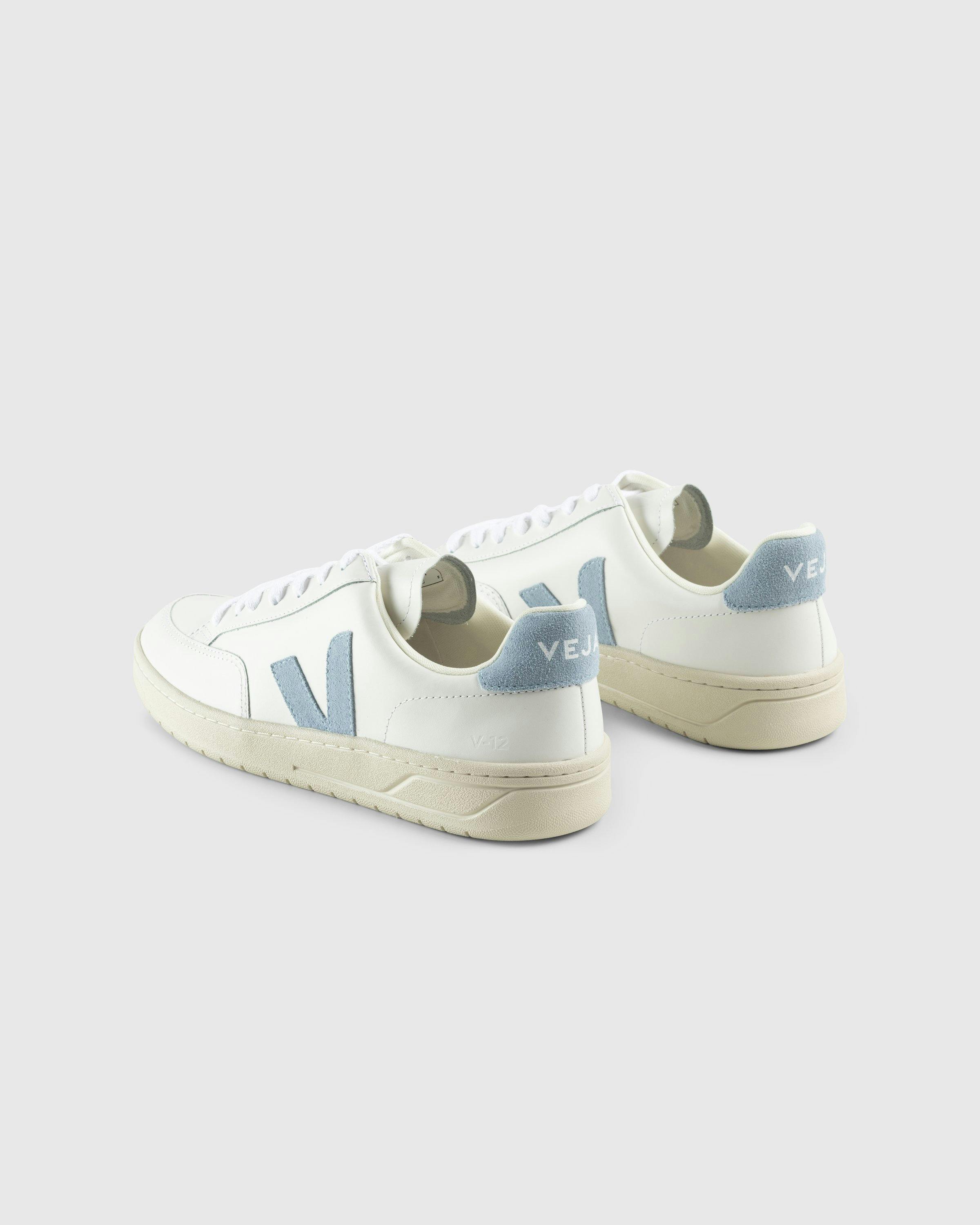 VEJA - V-12 Leather White/Steel - Footwear - White - Image 4