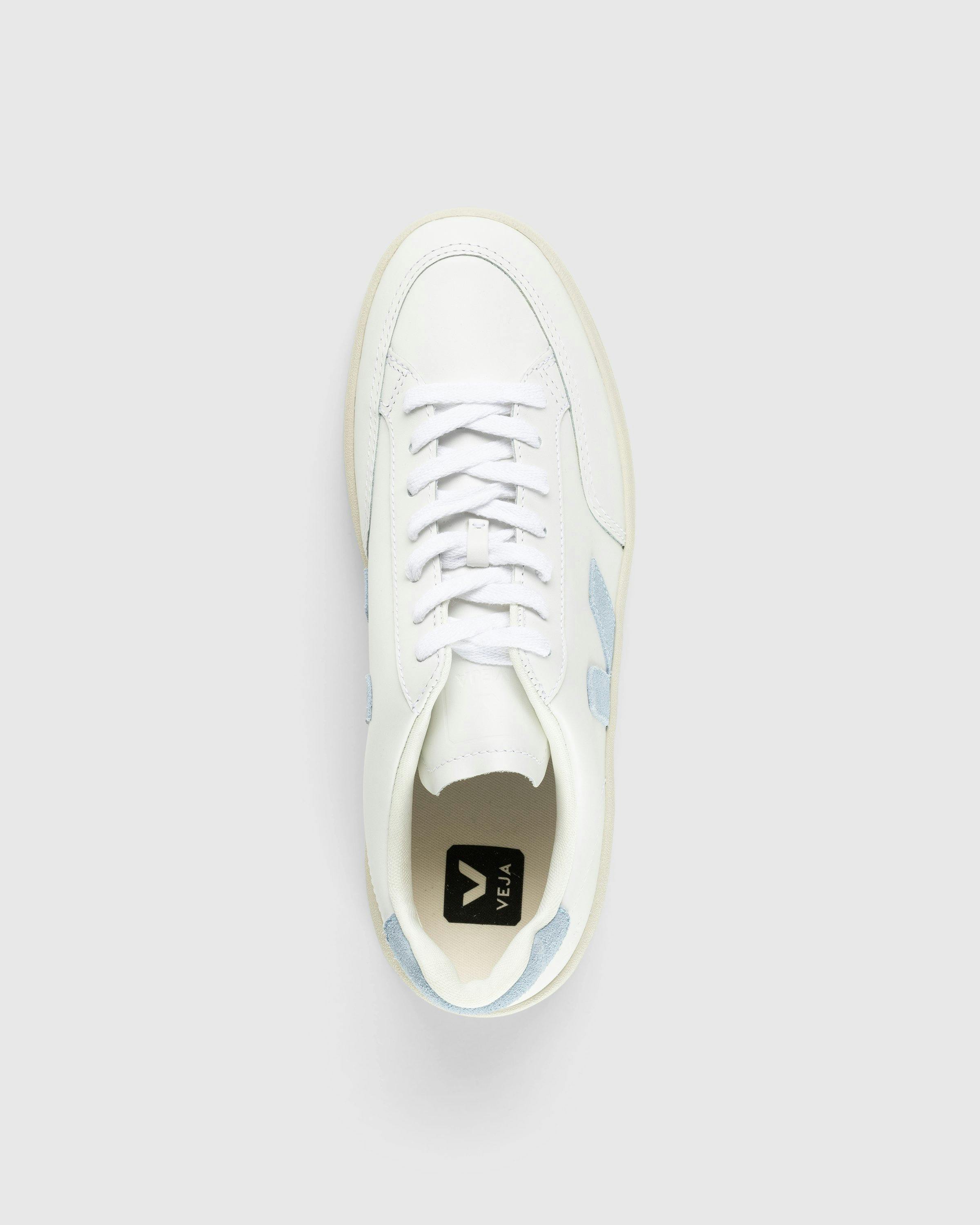 VEJA - V-12 Leather White/Steel - Footwear - White - Image 5