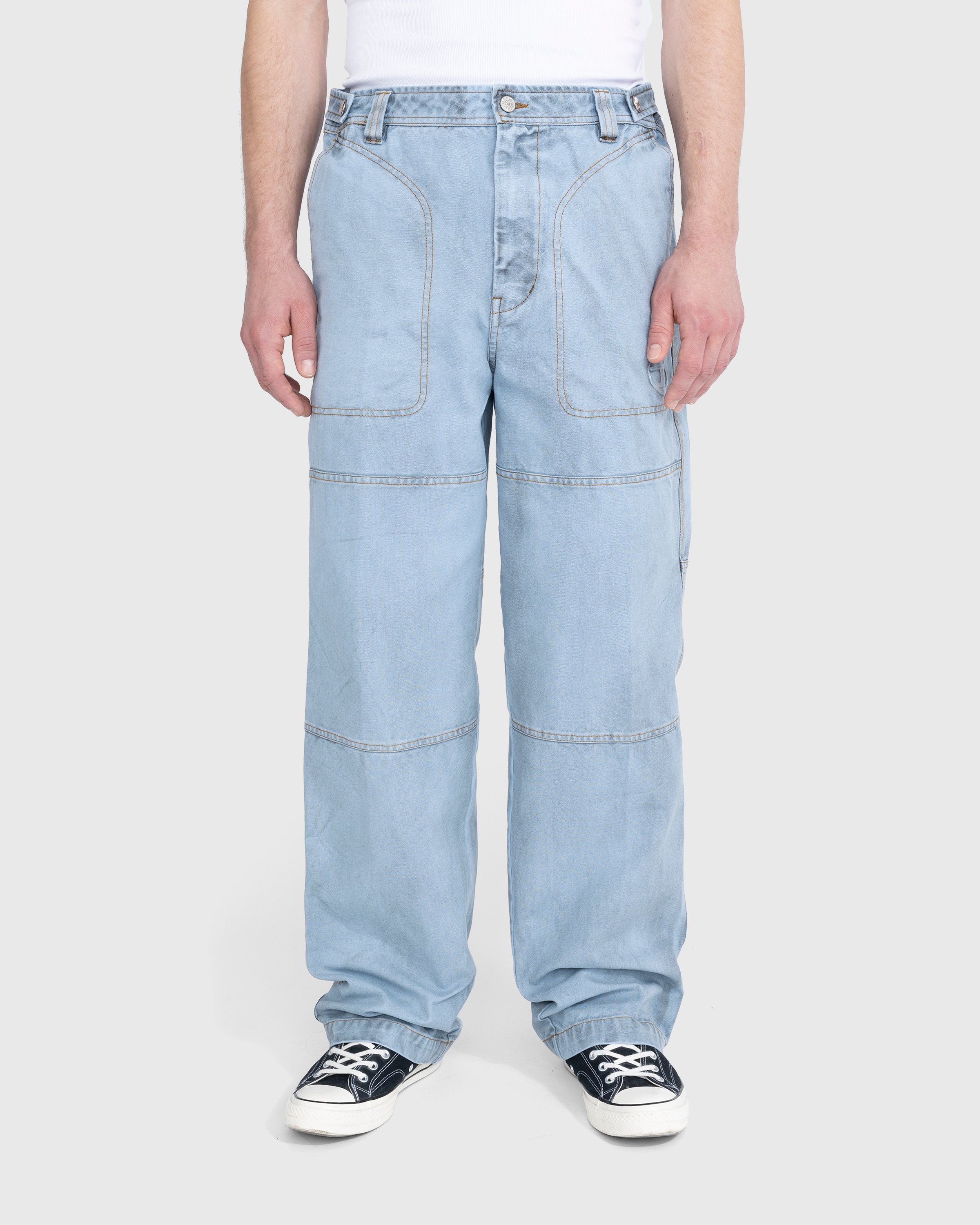 Diesel - P-Chart Trousers Blue - Clothing - Grey - Image 2