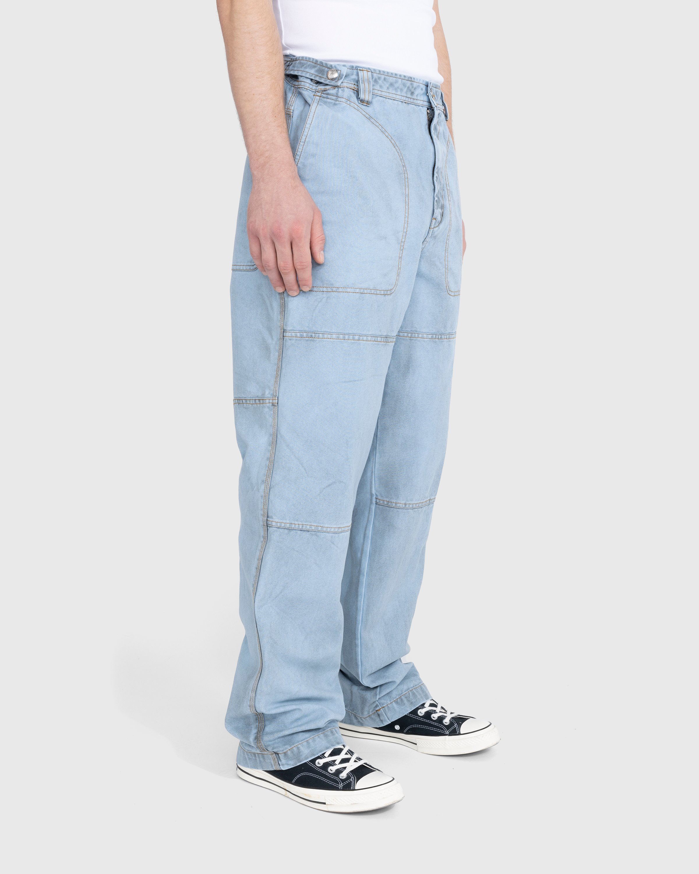 Diesel - P-Chart Trousers Blue - Clothing - Grey - Image 4