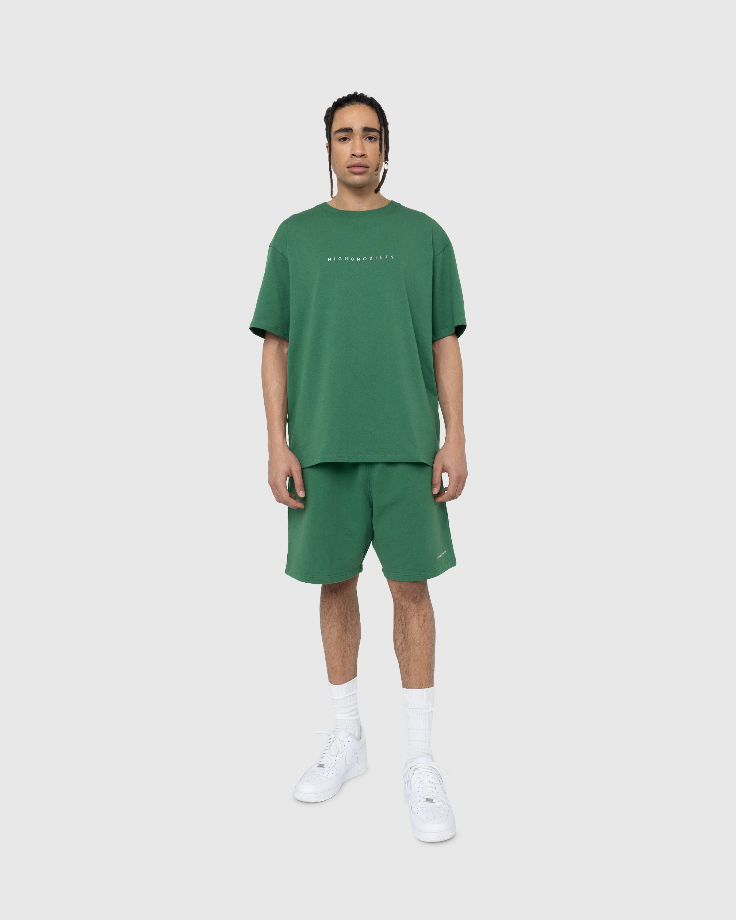 Highsnobiety - Staples T-Shirt Lush Green - Clothing - Green - Image 5