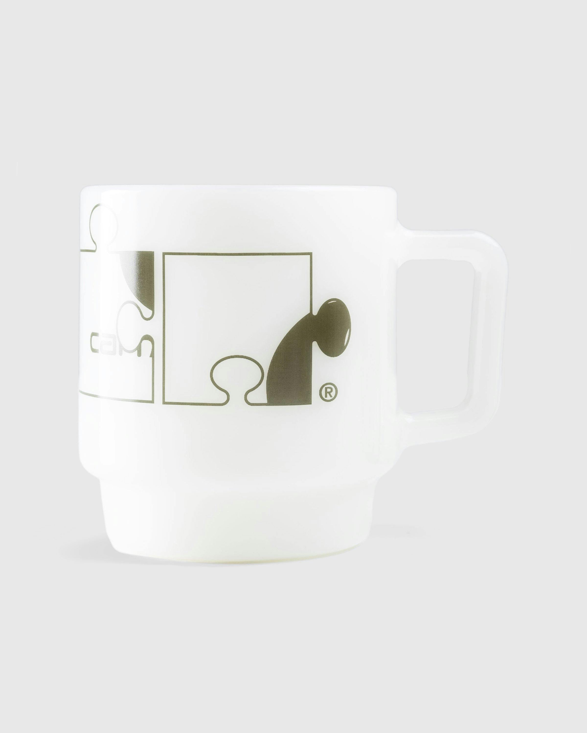 Carhartt WIP - Assemble Glass Mug White - Lifestyle - White - Image 2