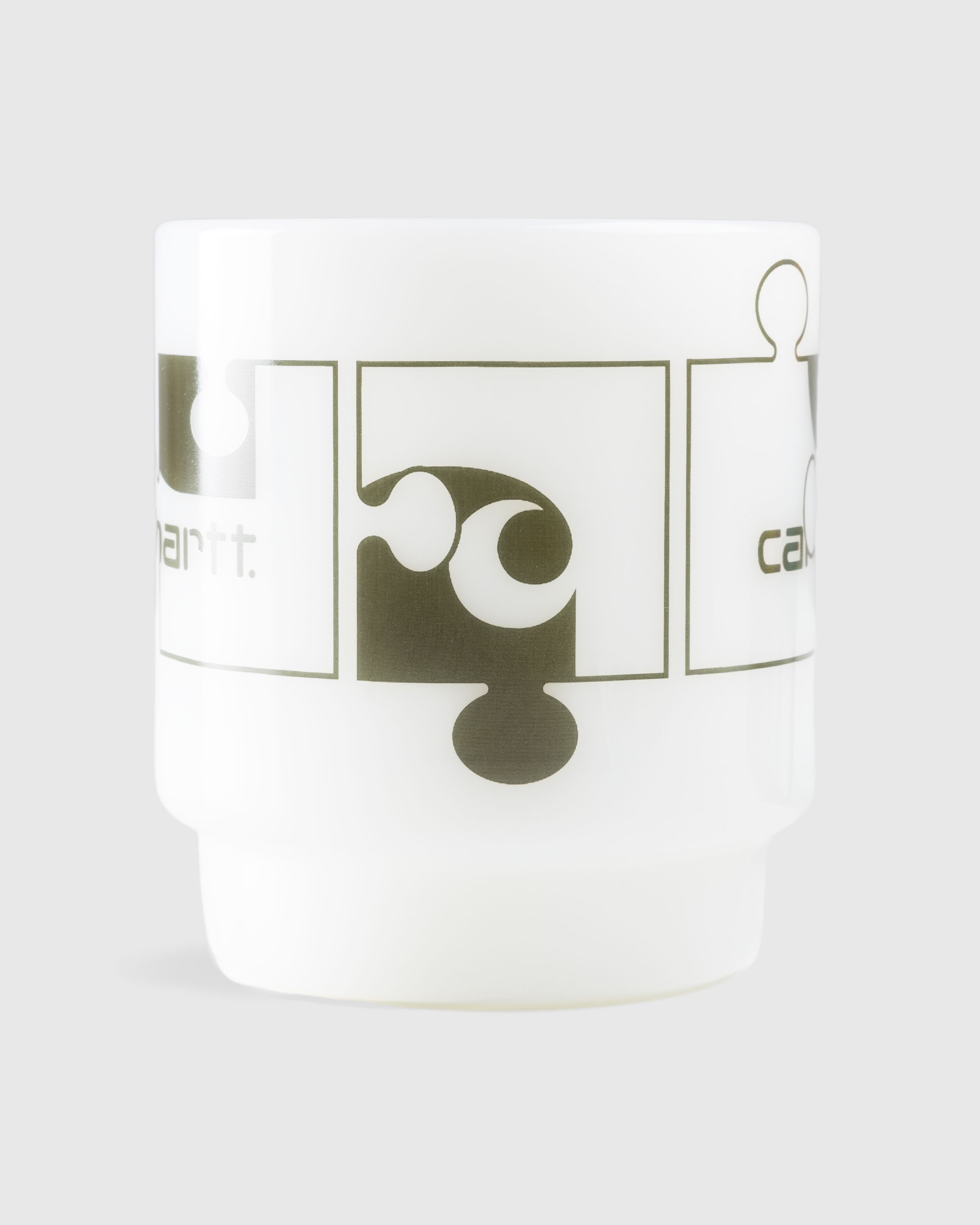 Carhartt WIP - Assemble Glass Mug White - Lifestyle - White - Image 3
