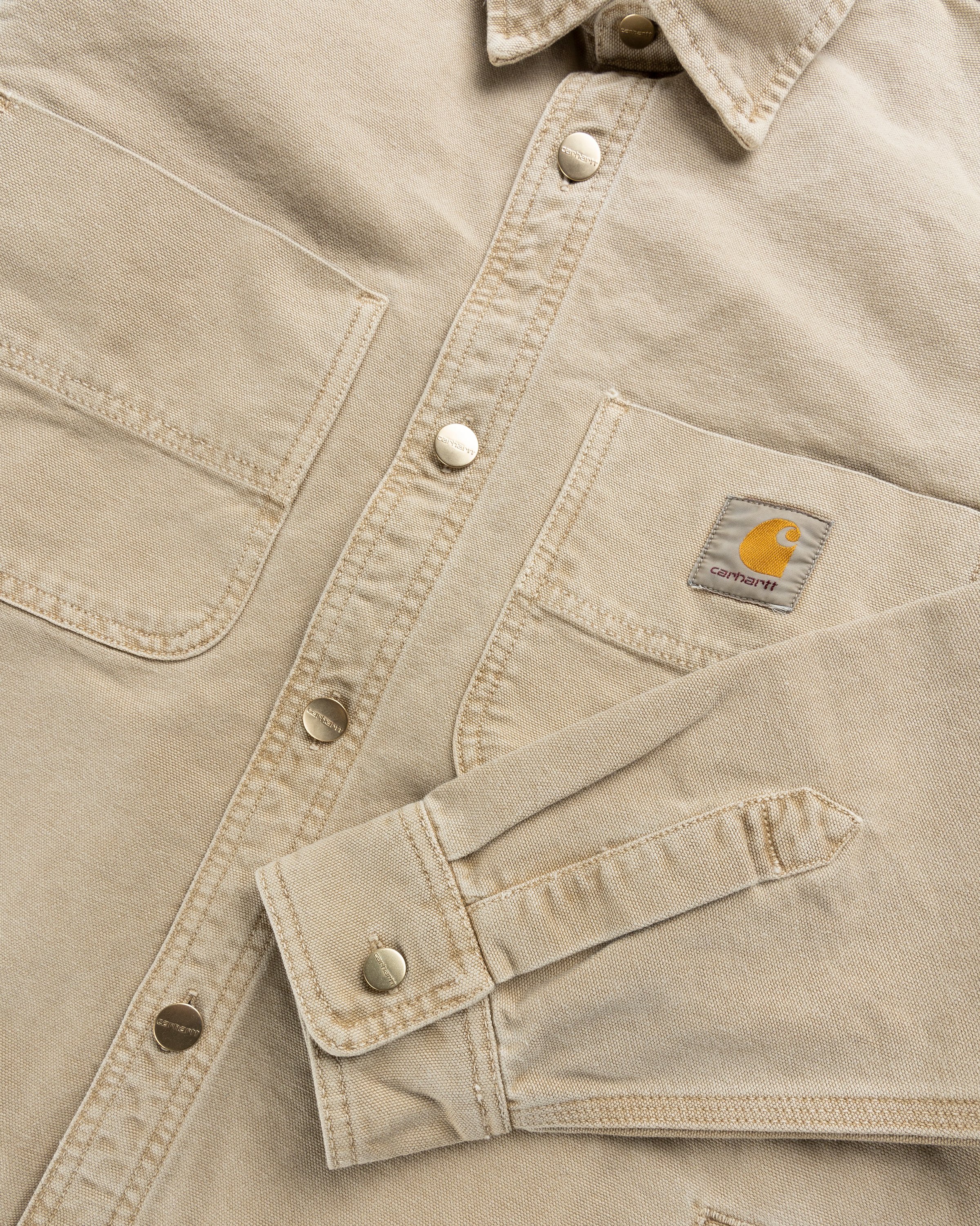 Carhartt WIP - Glenn Shirt Jacket Dusty Hamilton Brown - Clothing - Brown - Image 4