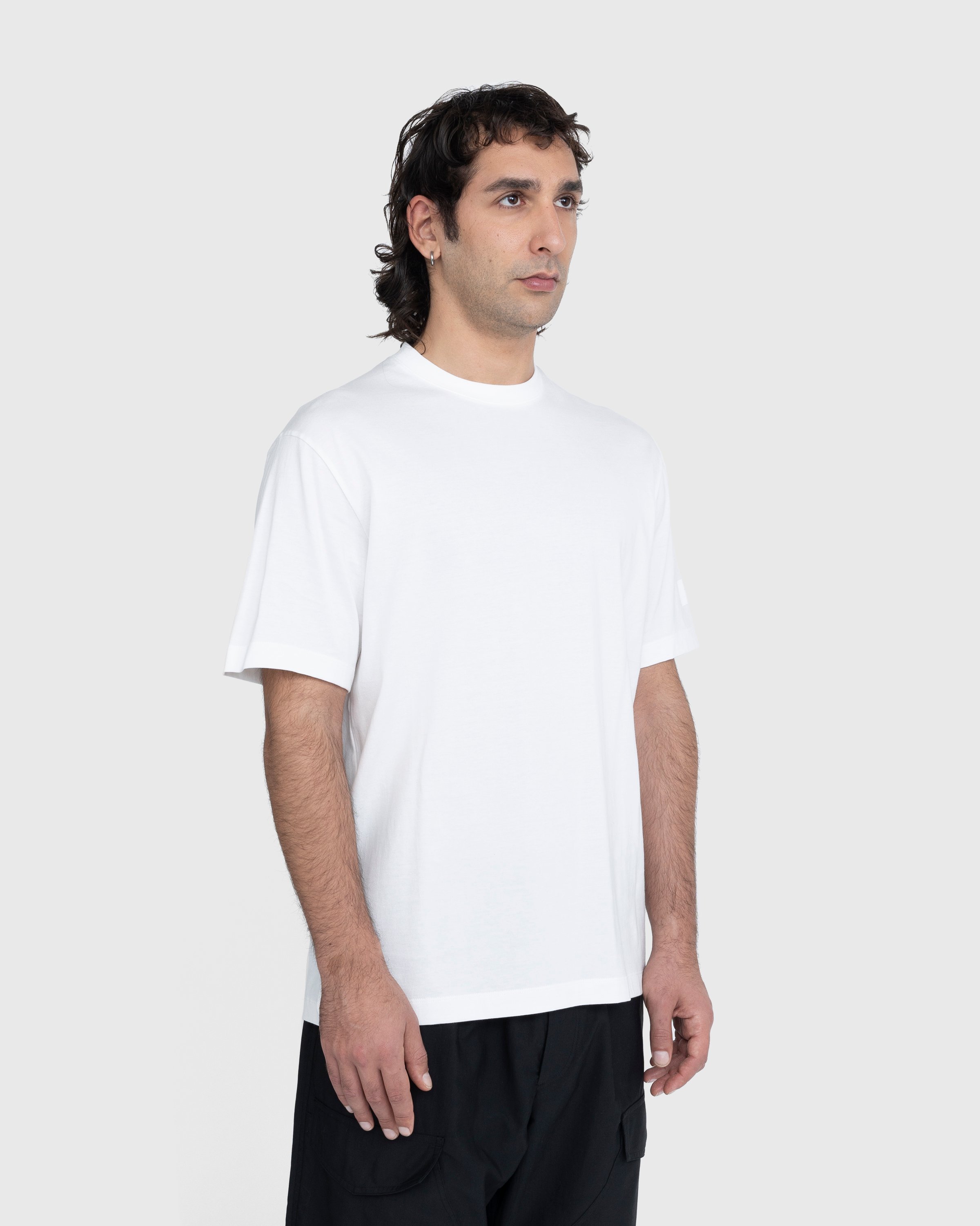 Y-3 - Relaxed Short-Sleeve T-Shirt Core White - Clothing - White - Image 4