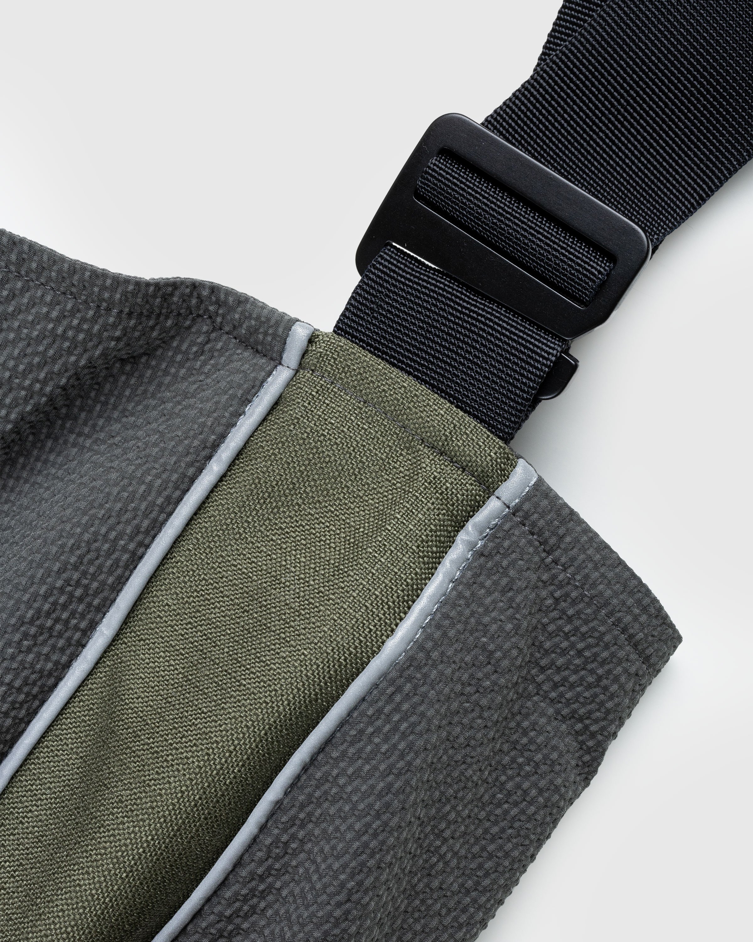 AFFXWRKS - Panel Bag Grey Seersucker - Accessories - Grey - Image 5