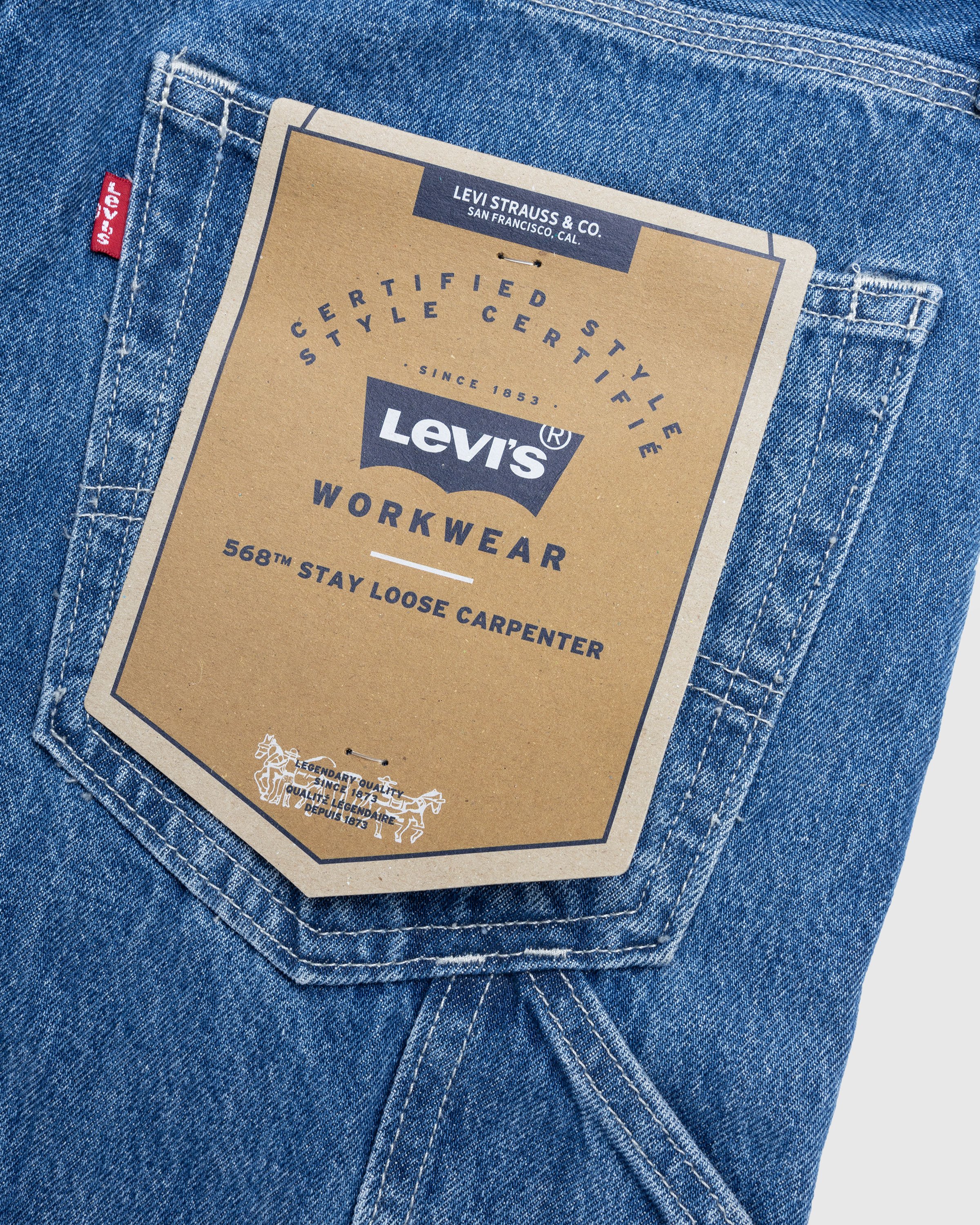 Levi's - 568 Stay Loose Carpenter Med Indigo - Clothing - Blue - Image 6
