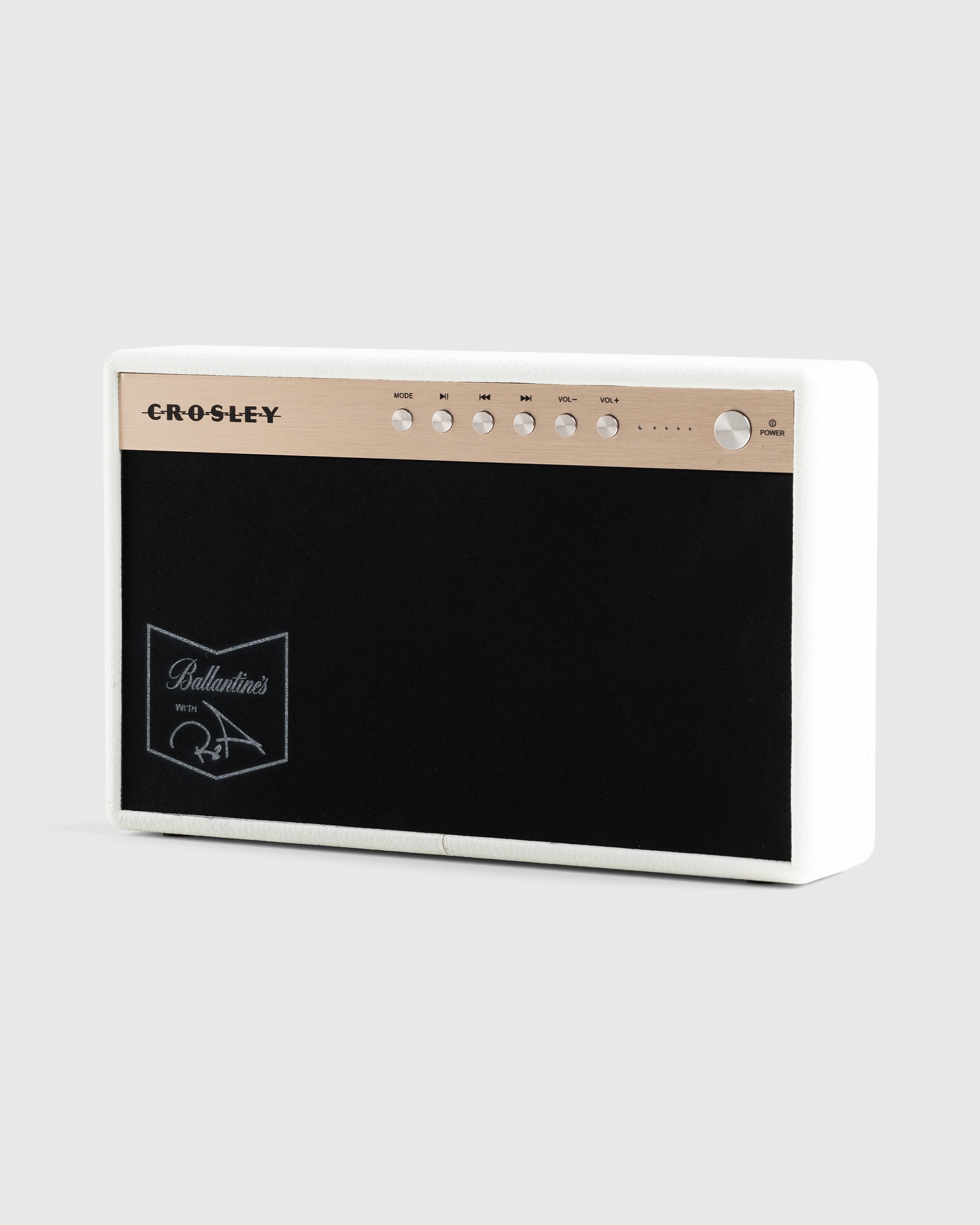 Ballantine's x Crosley - RZA Montero Bluetooth Speaker White - Lifestyle - White - Image 2