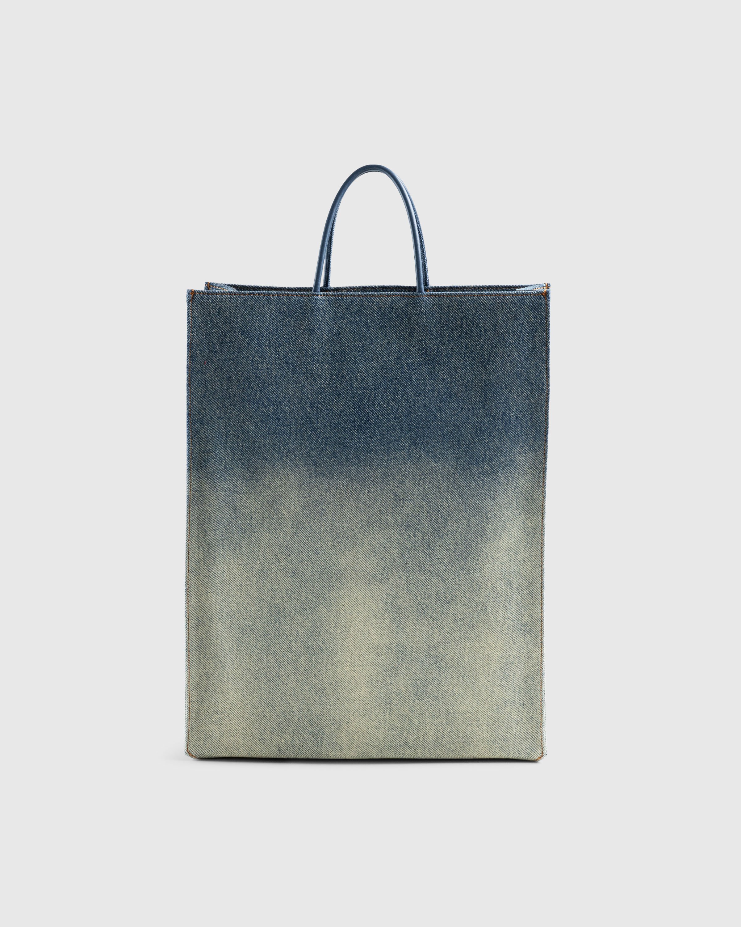 Diesel - DSL Shopper 3D M X Tote Bag Blue - Accessories - Blue - Image 3