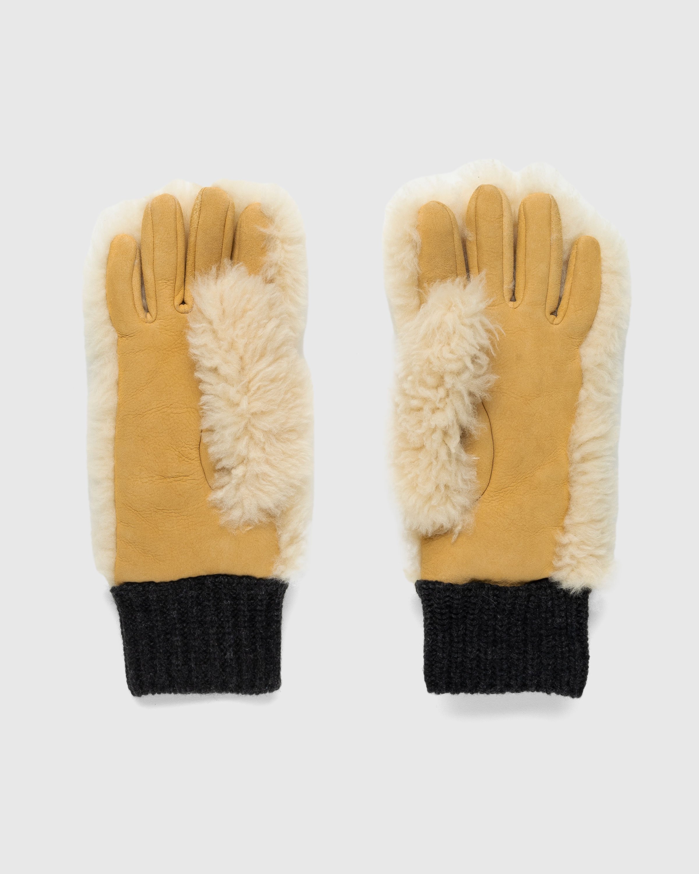 Meta Campania Collective - John Shirling Gloves Beige/Yellow - Accessories - Beige - Image 2