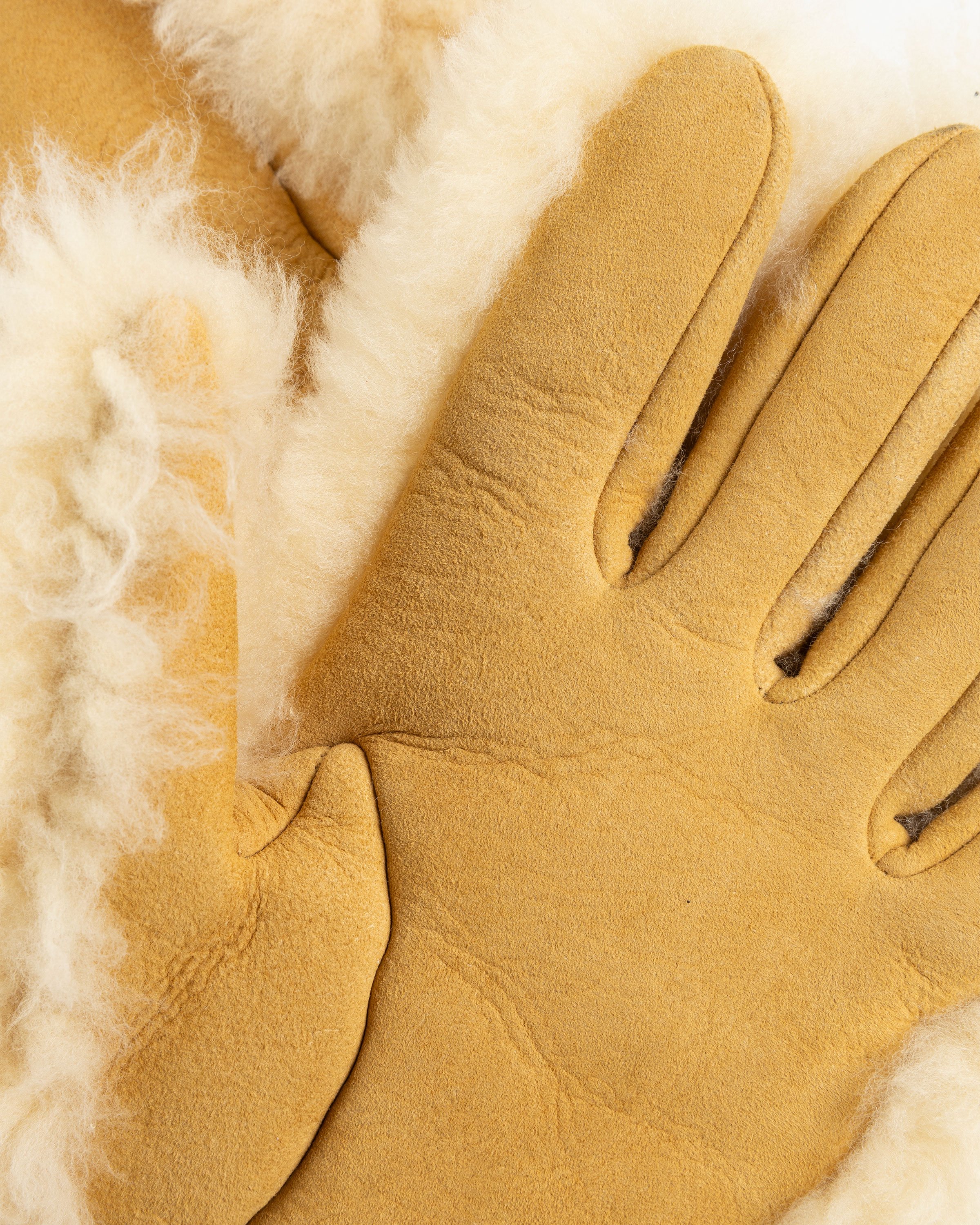 Meta Campania Collective - John Shirling Gloves Beige/Yellow - Accessories - Beige - Image 5