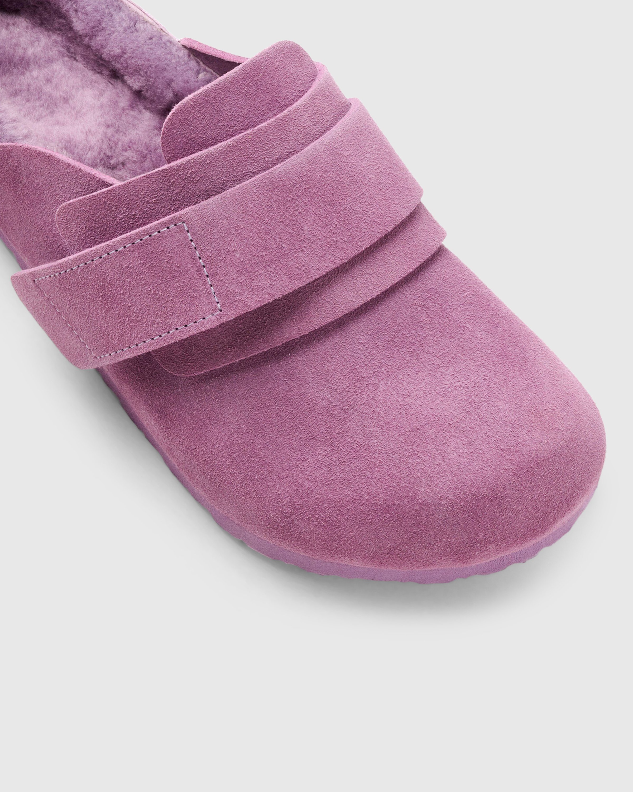 Birkenstock x Tekla - Shearling Nagoya Mauve/Purple - Footwear - Purple - Image 3
