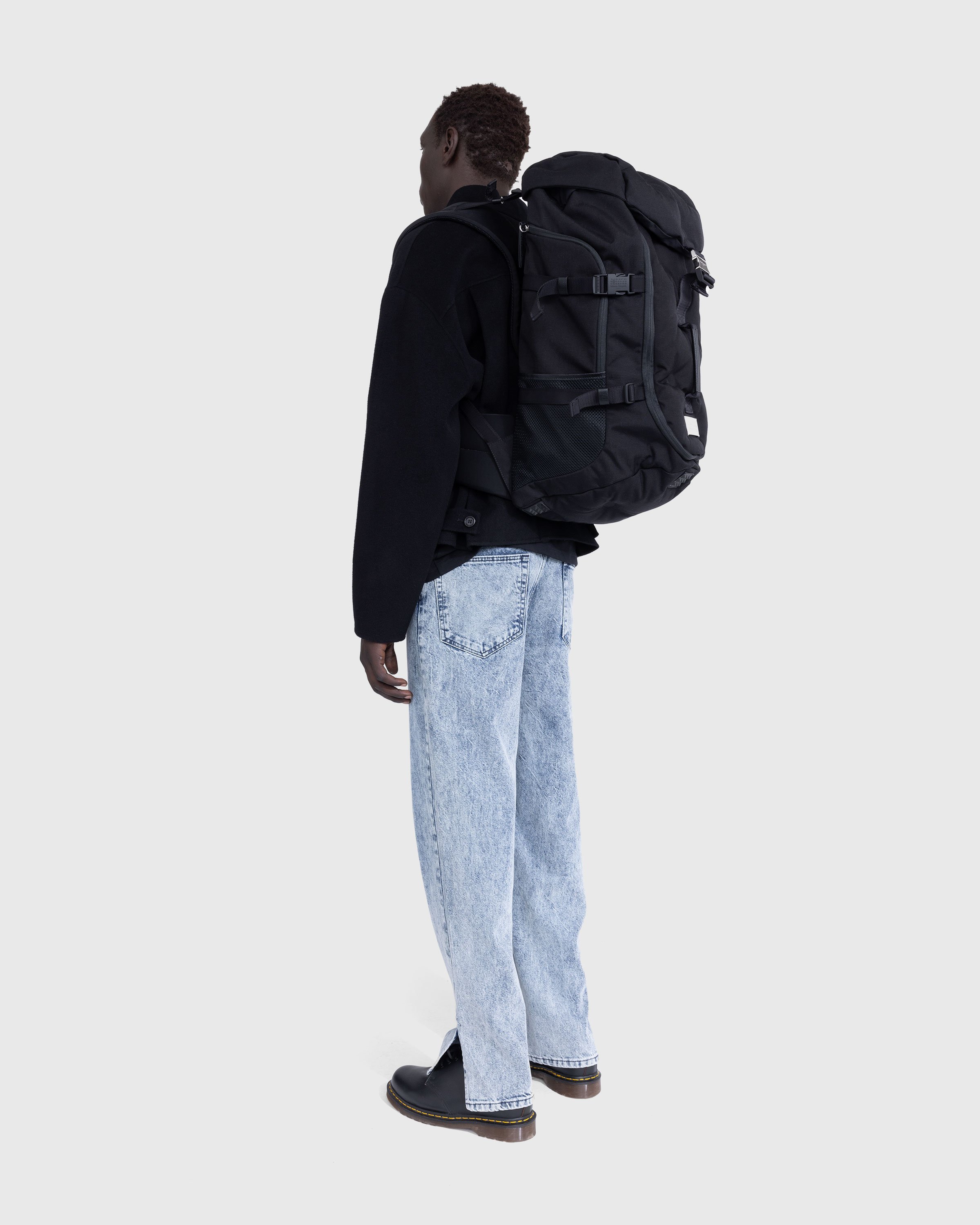Maison Margiela - Cordura Backpack Black - Accessories - Black - Image 4