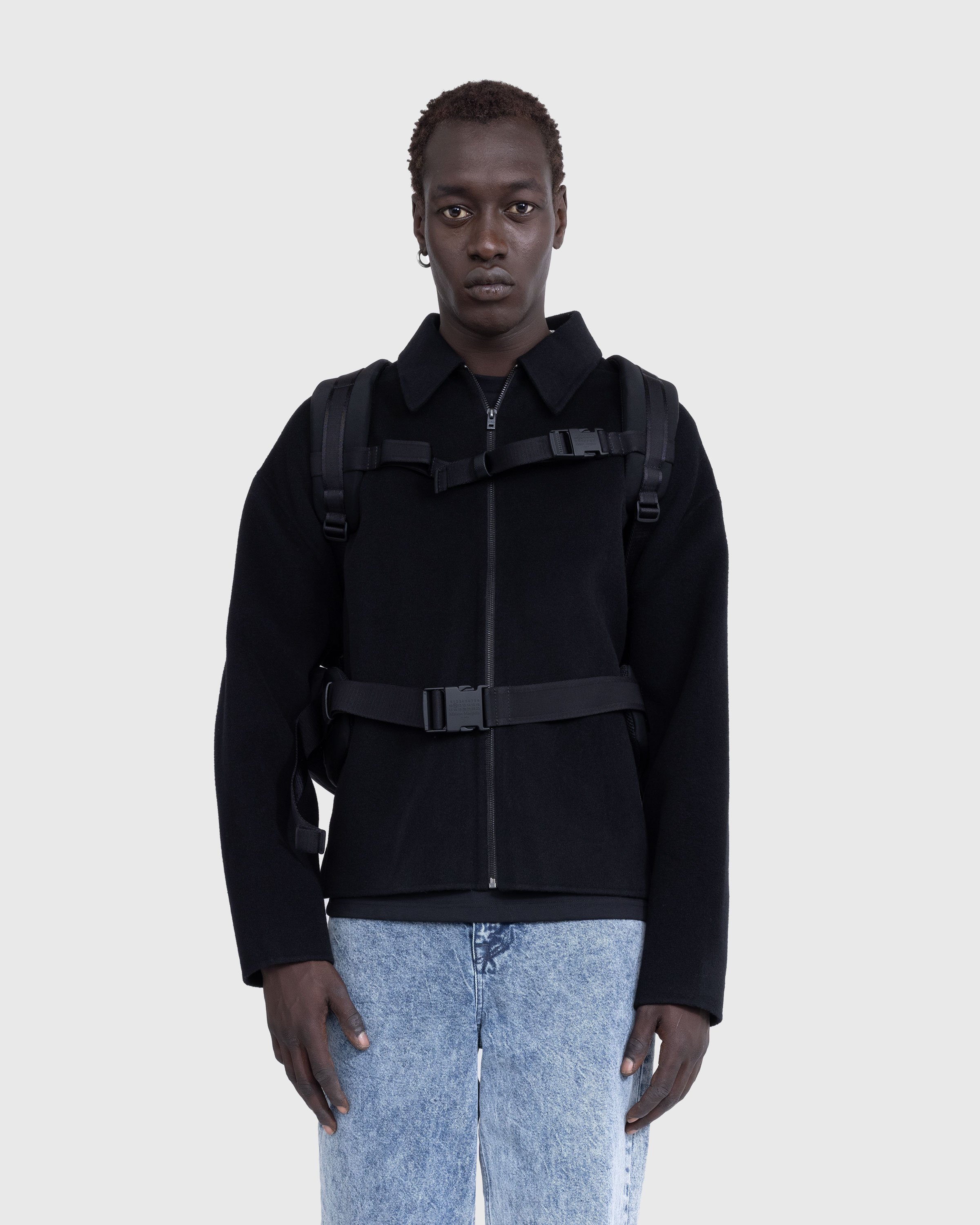 Maison Margiela - Cordura Backpack Black - Accessories - Black - Image 5