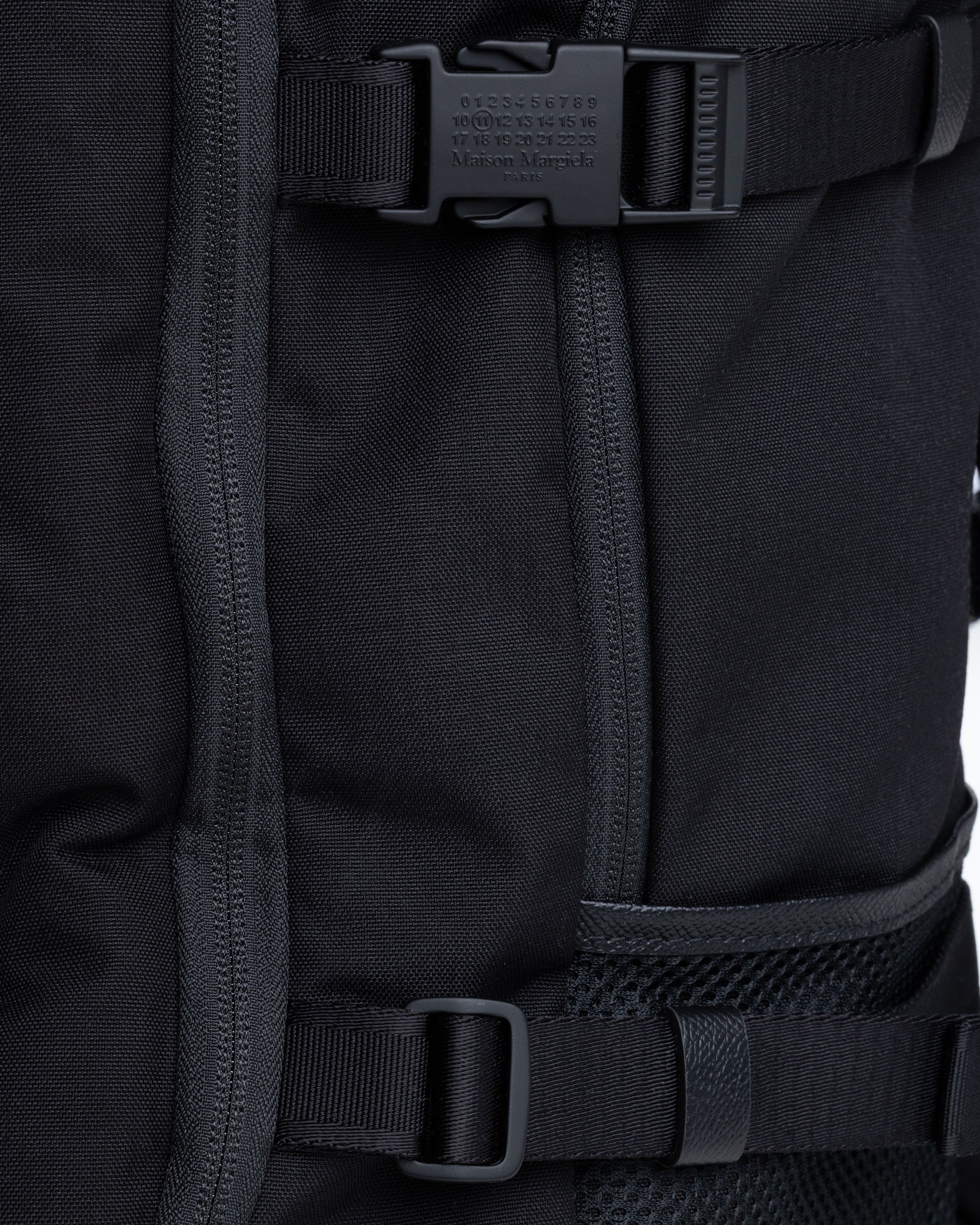 Maison Margiela - Cordura Backpack Black - Accessories - Black - Image 8