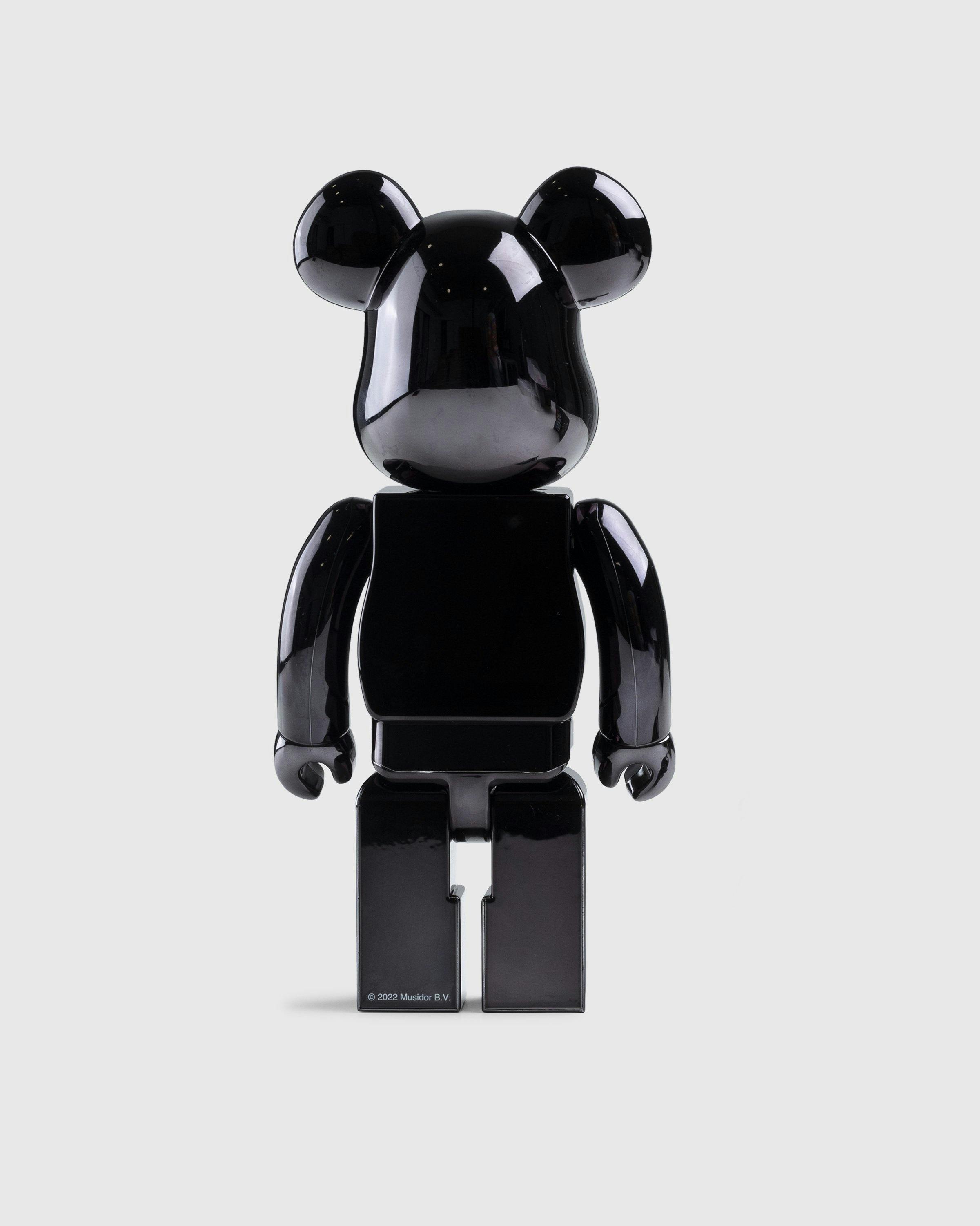 Medicom - Be@rbrick The Rolling Stones Lips & Tongue 1000% Black Chrome Version - Lifestyle - Black - Image 2