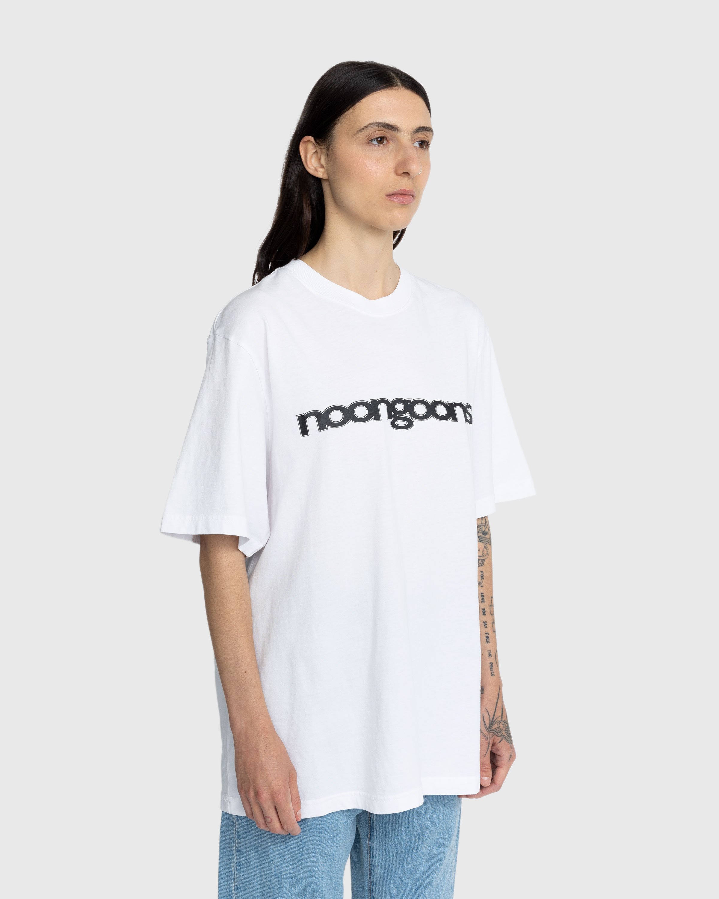 Noon Goons - Very Simple T-Shirt White - Clothing - White - Image 4