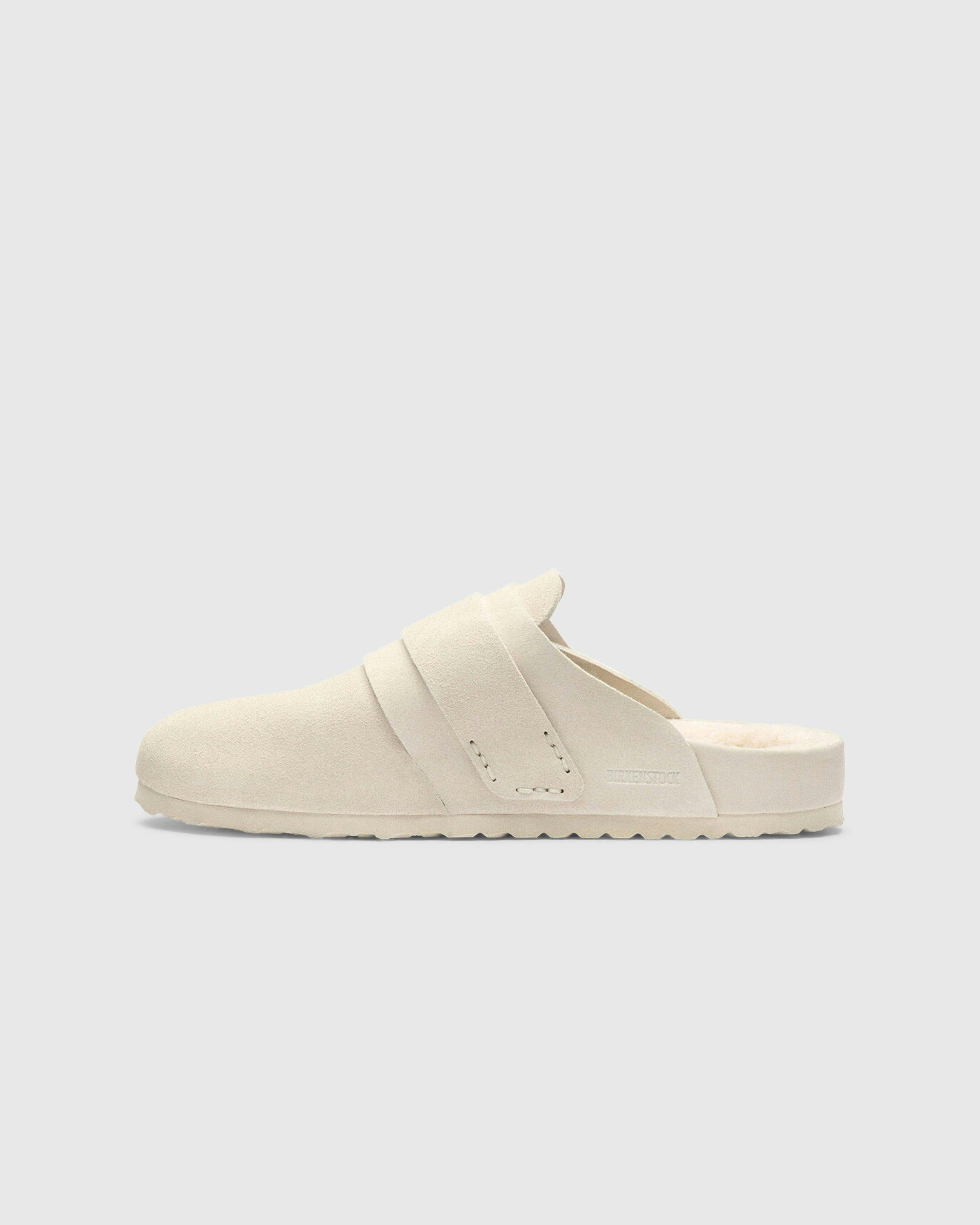 Birkenstock x Tekla - Shearling Nagoya Powder/Off-White - Footwear - Beige - Image 2