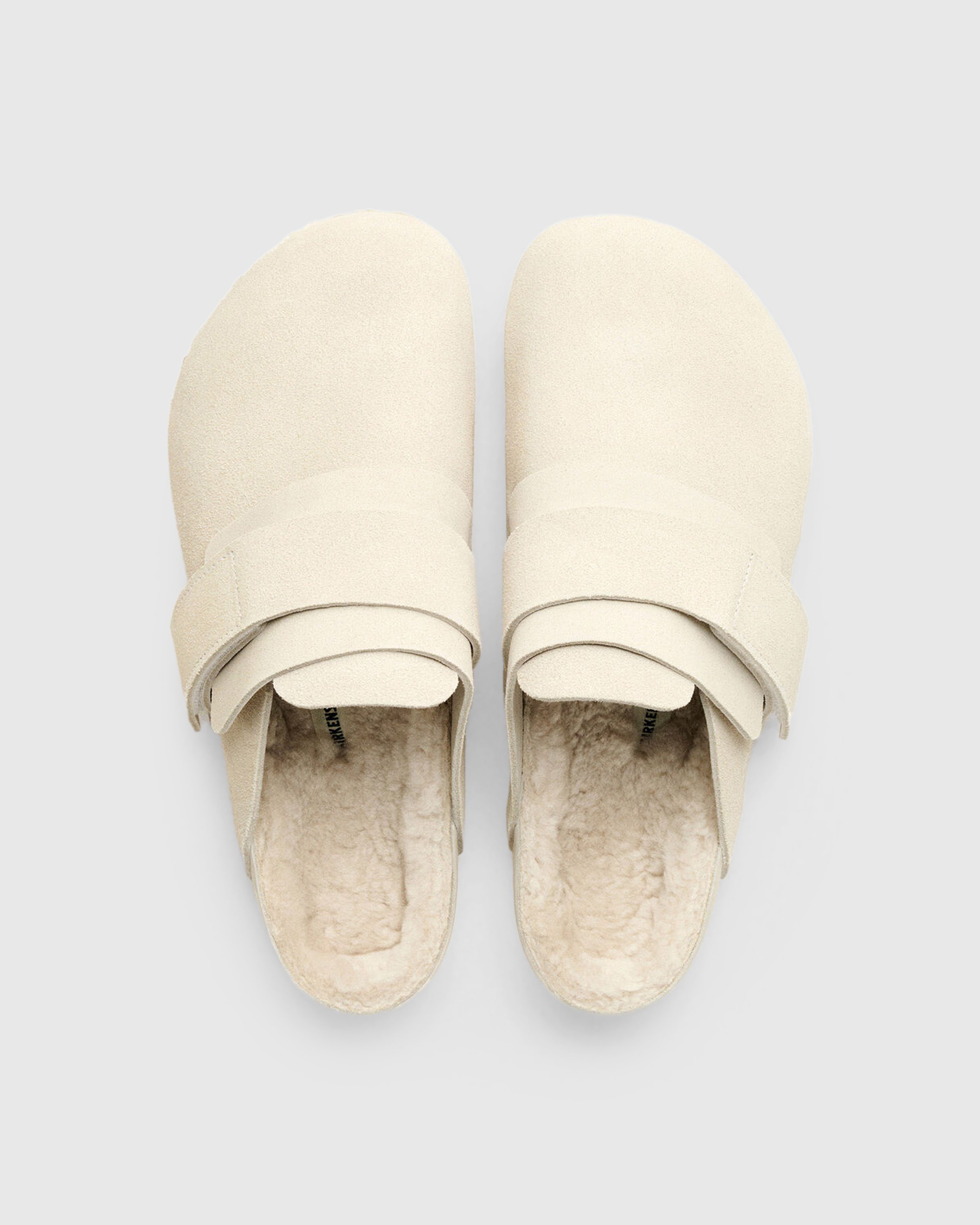 Birkenstock x Tekla - Shearling Nagoya Powder/Off-White - Footwear - Beige - Image 5