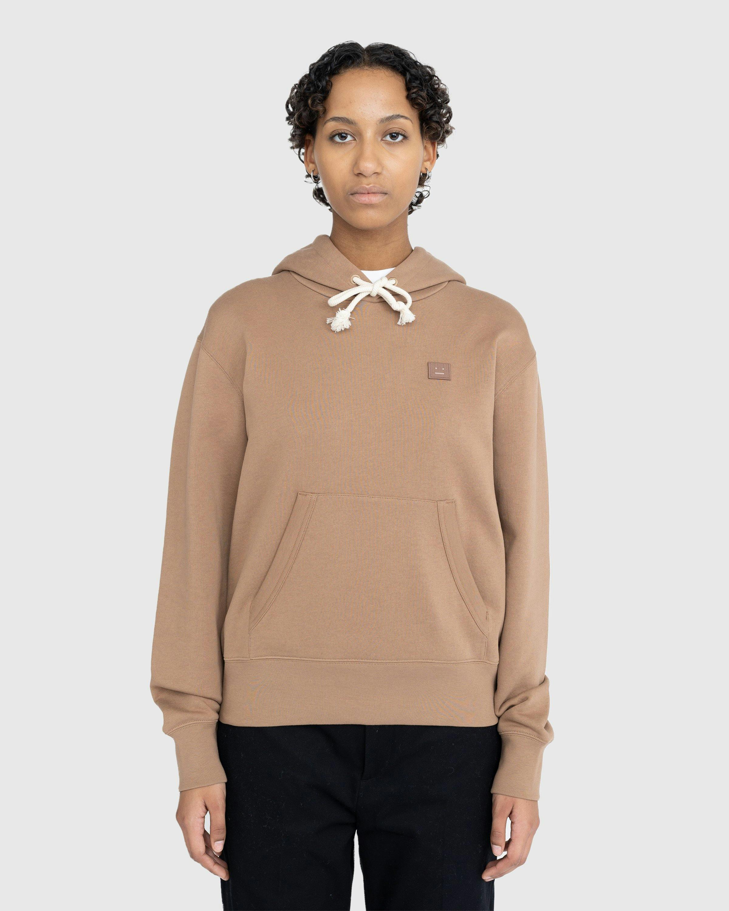 Acne Studios - Face Logo Hoodie Cardinal Brown - Clothing - Brown - Image 2