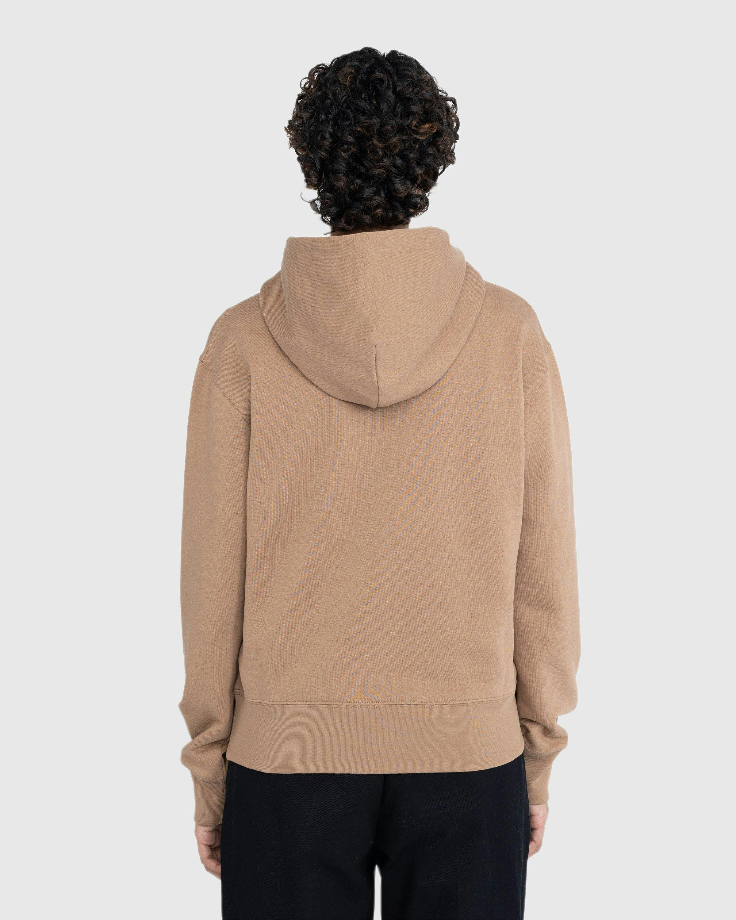 Acne Studios - Face Logo Hoodie Cardinal Brown - Clothing - Brown - Image 3