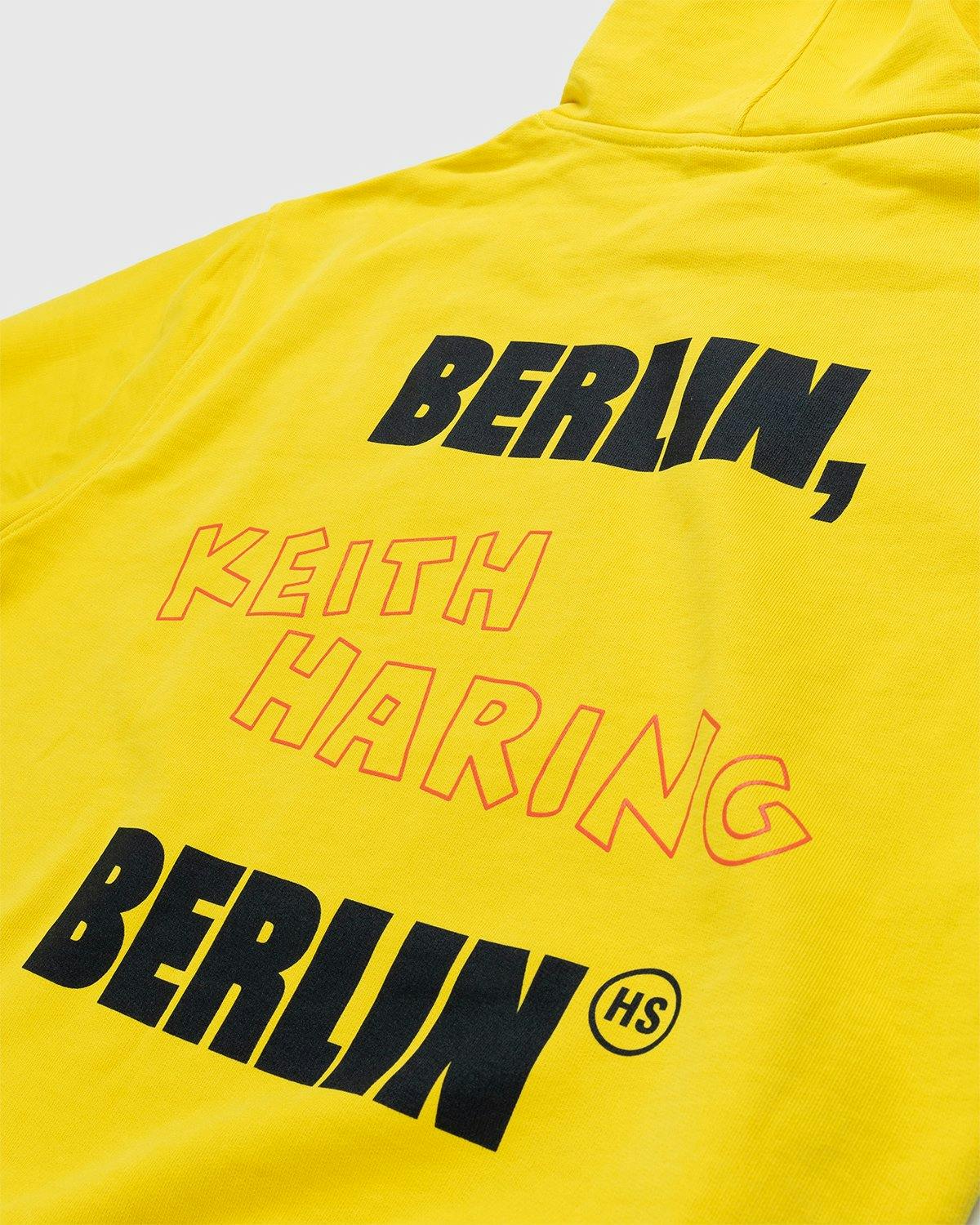 Highsnobiety - Keith Haring Hoodie Yellow - Clothing - Yellow - Image 6