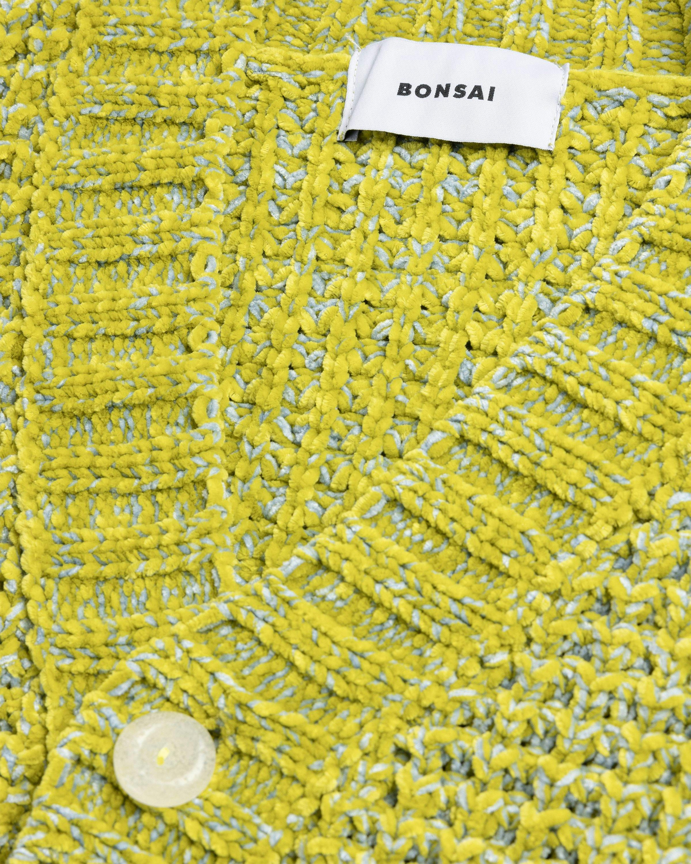 Bonsai - OVERSIZE KNIT CARDIGAN Yellow - Clothing - Yellow - Image 5