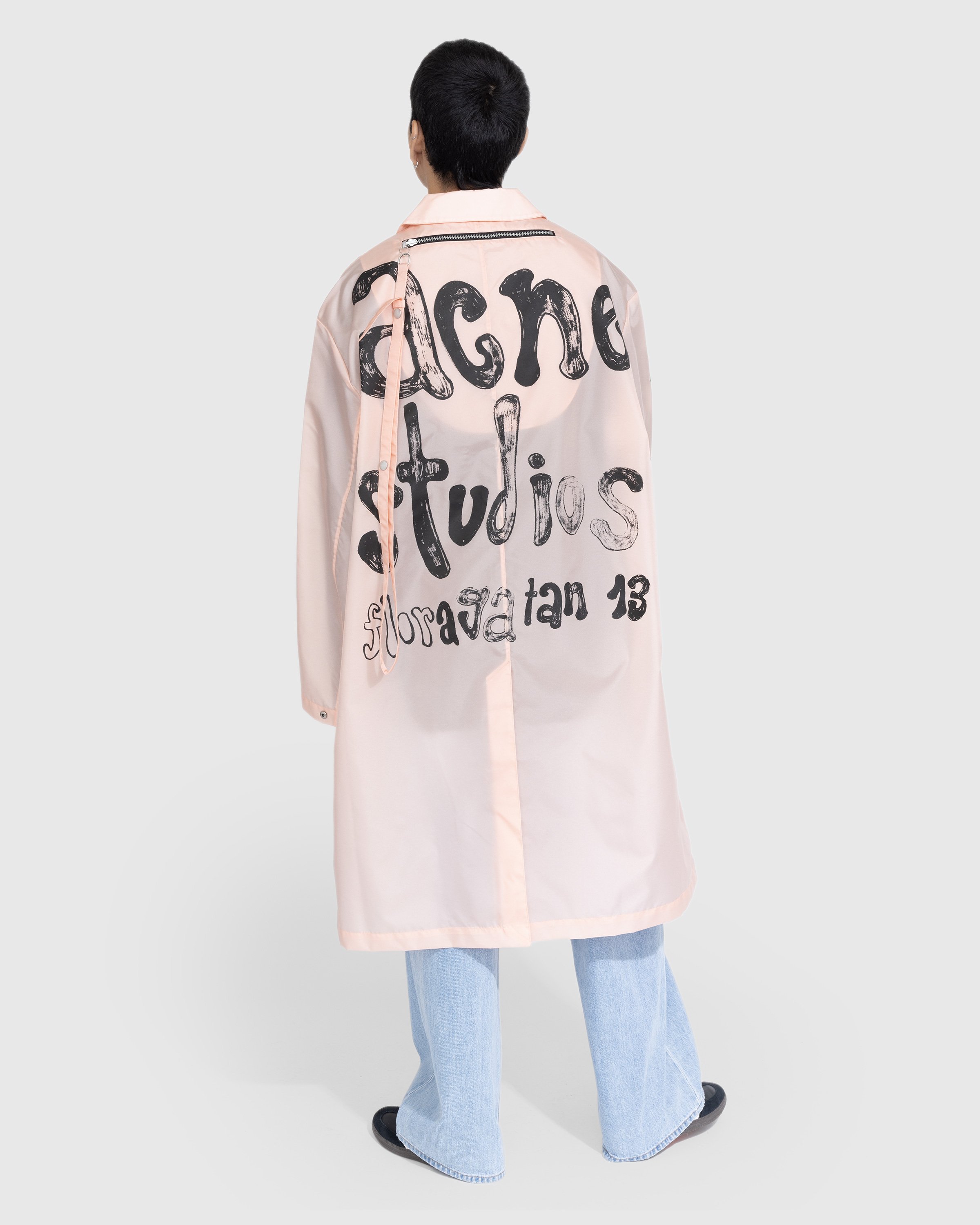 Acne Studios - Packable Trench Coat Pink - Clothing - Pink - Image 3